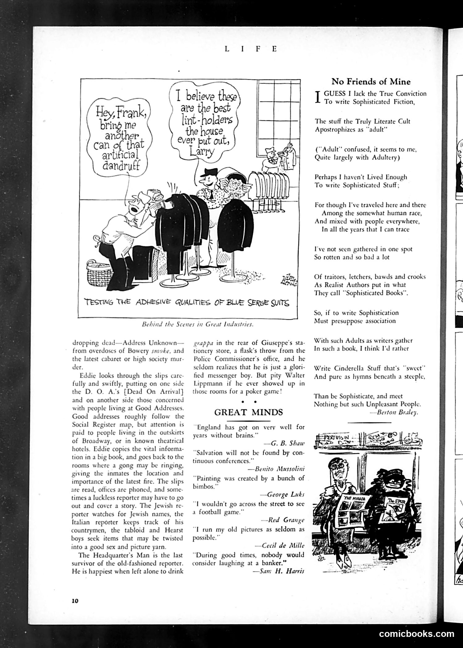 Life — March 1933 — page 12: Life, 1933-03
