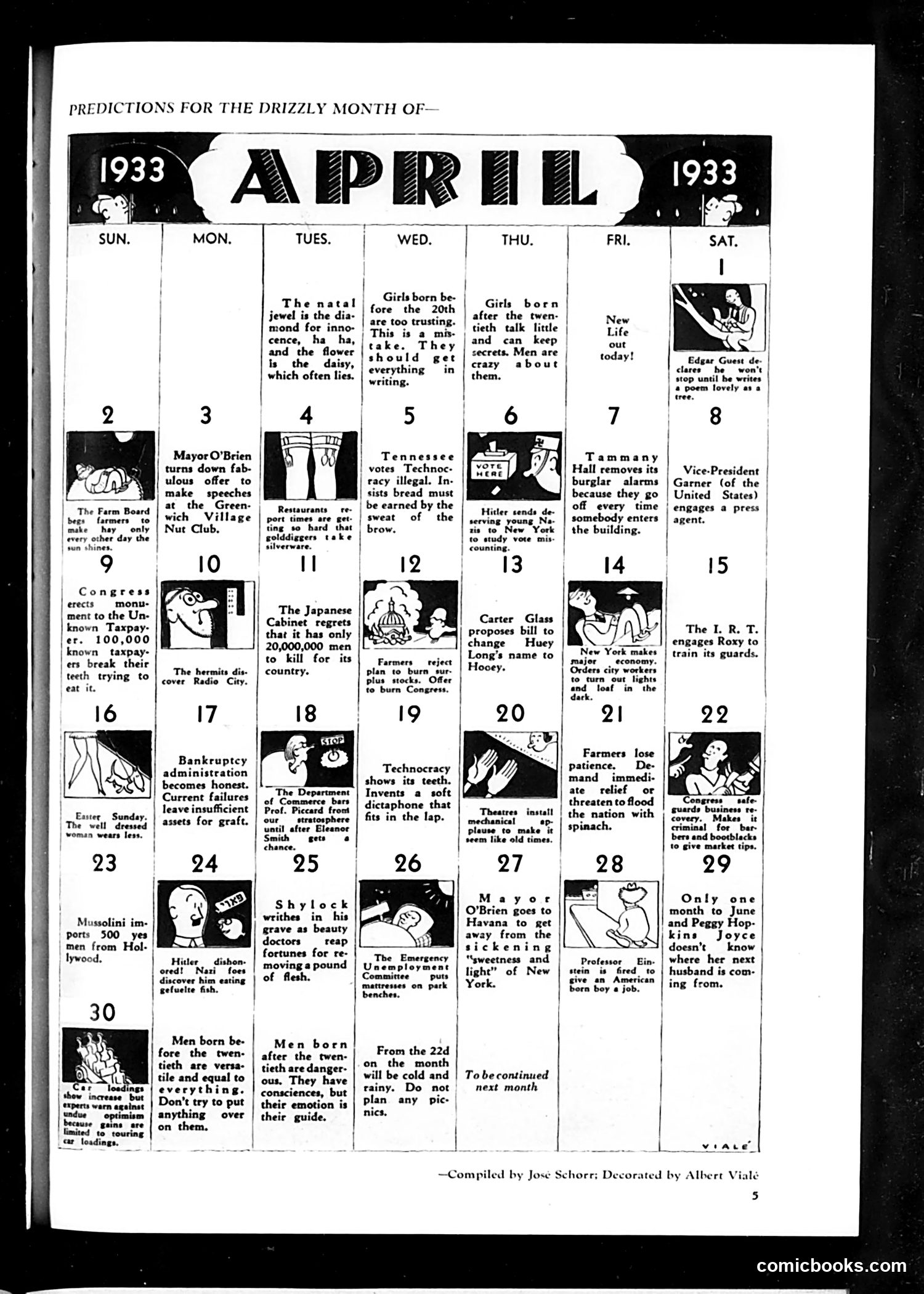 Life — April 1933 — page 9: Life, 1933-04