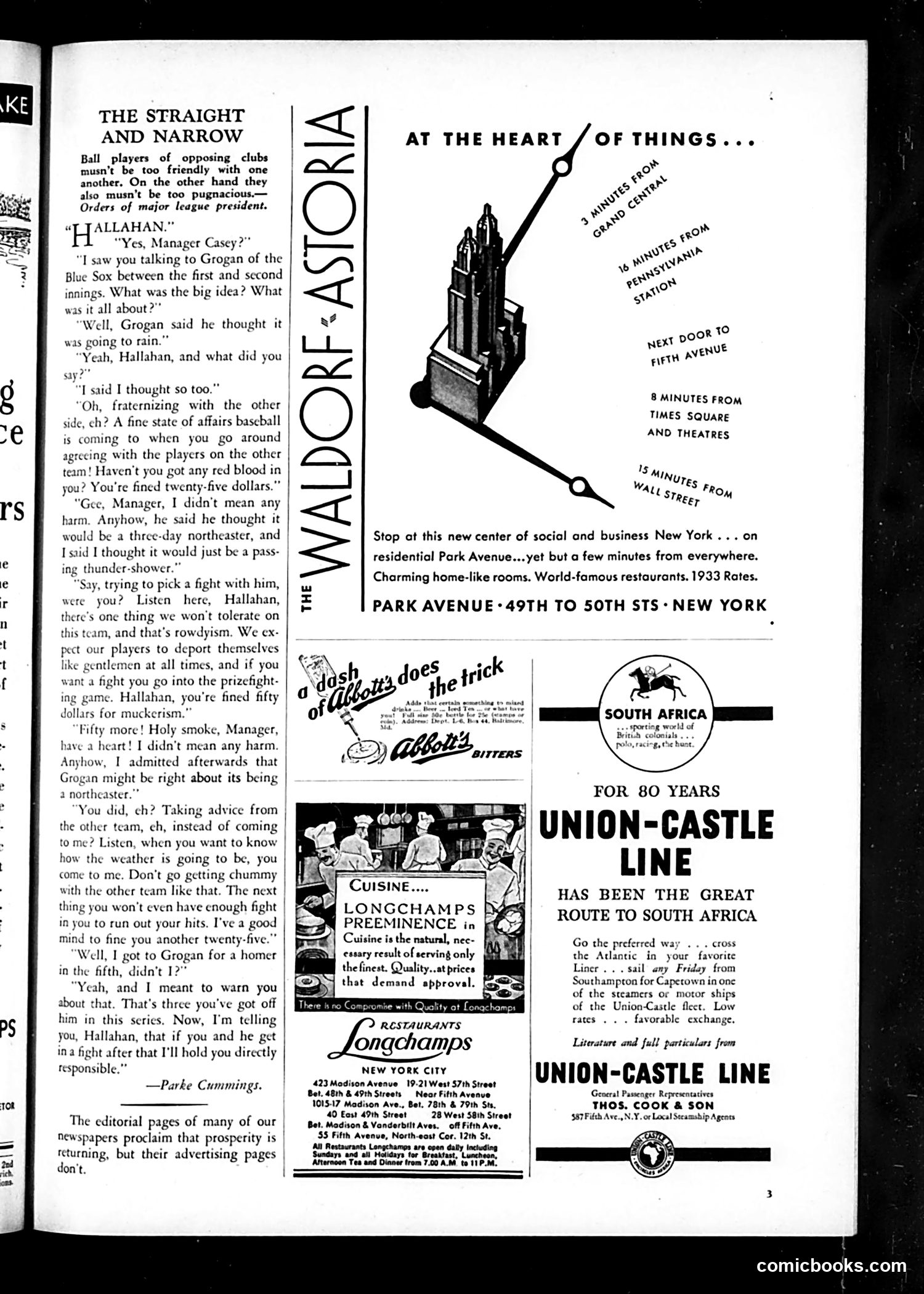Life — June 1933 — page 5: Life, 1933-06