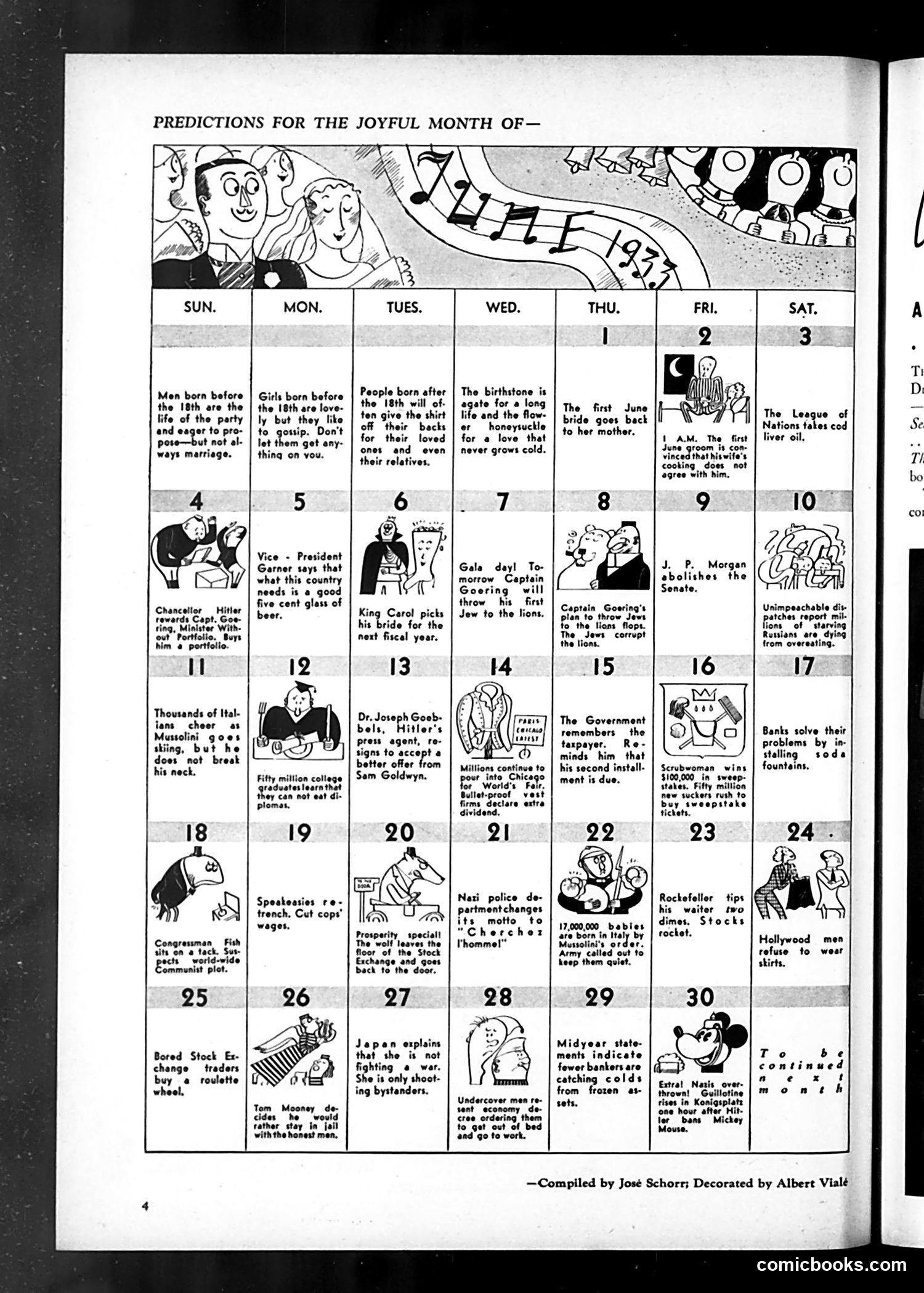 Life — June 1933 — page 6: Life, 1933-06