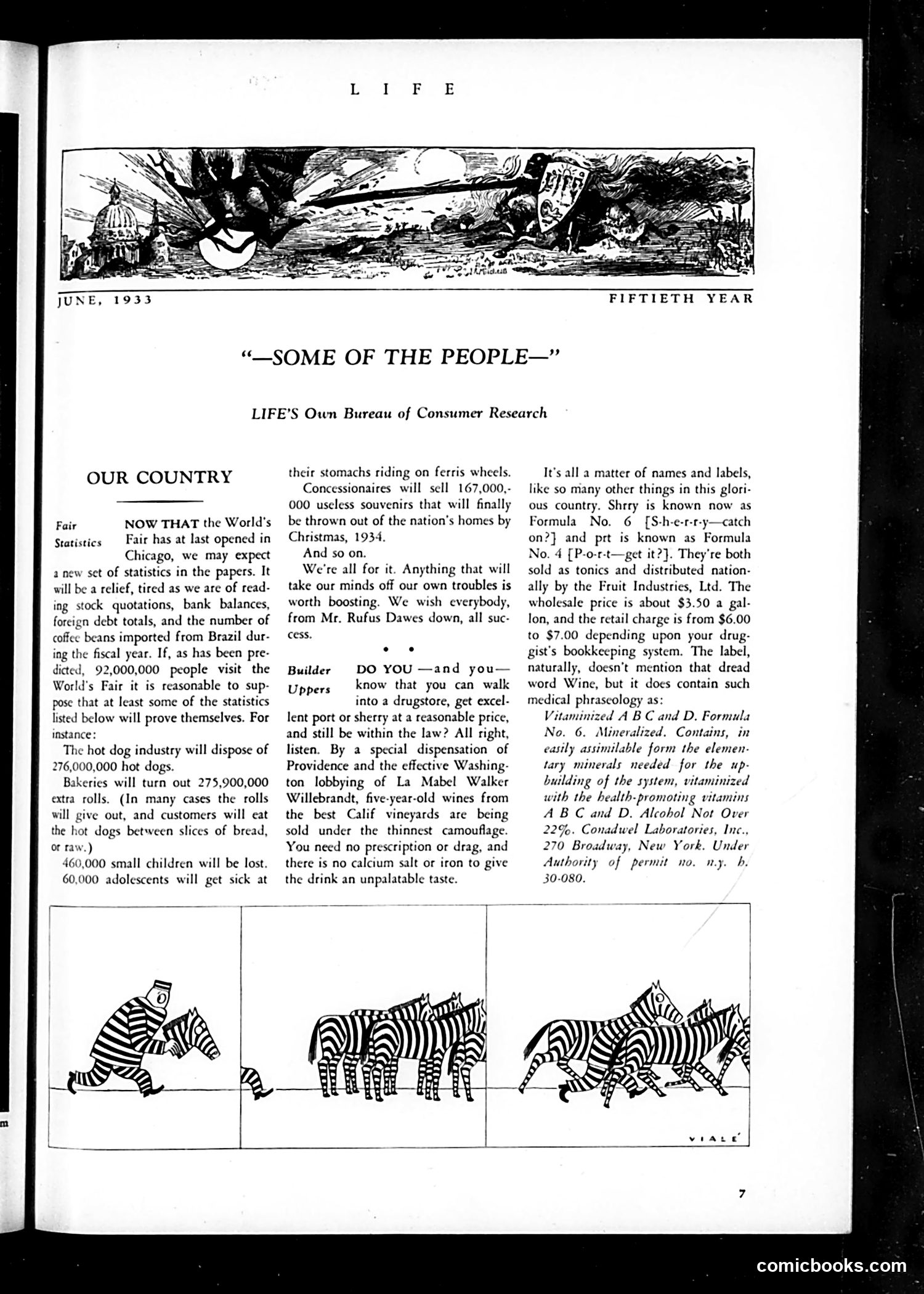 Life — June 1933 — page 9: Life, 1933-06
