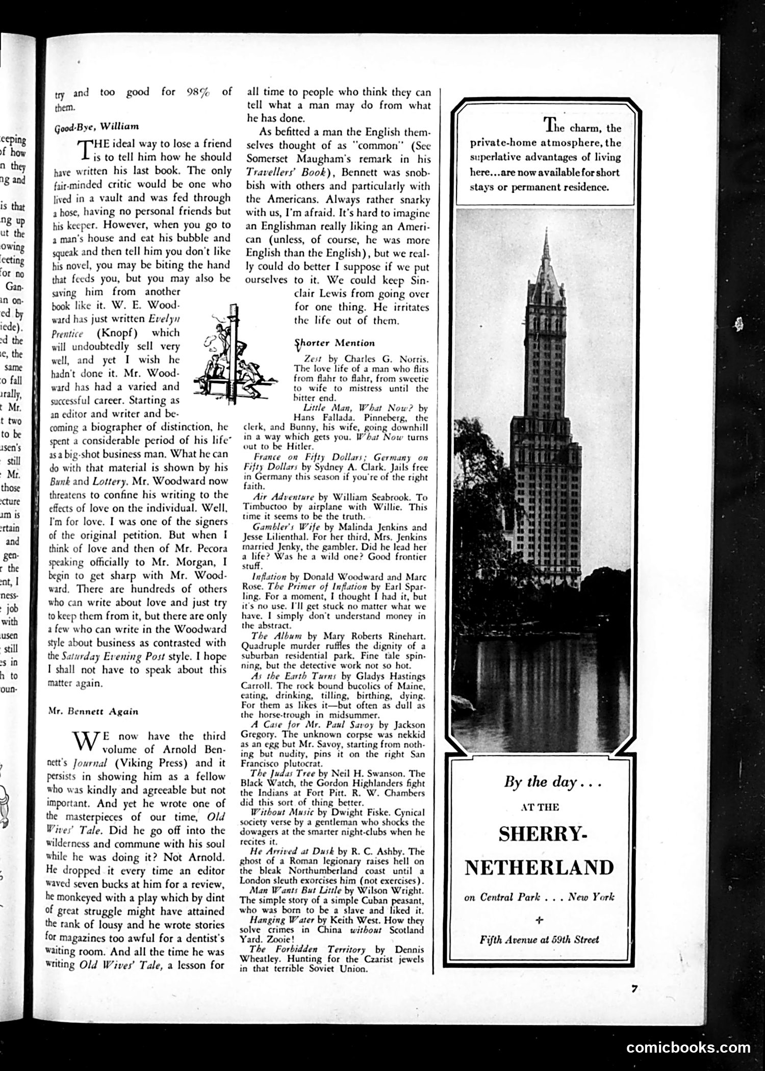 Life — July 1933 — page 9: Life, 1933-07