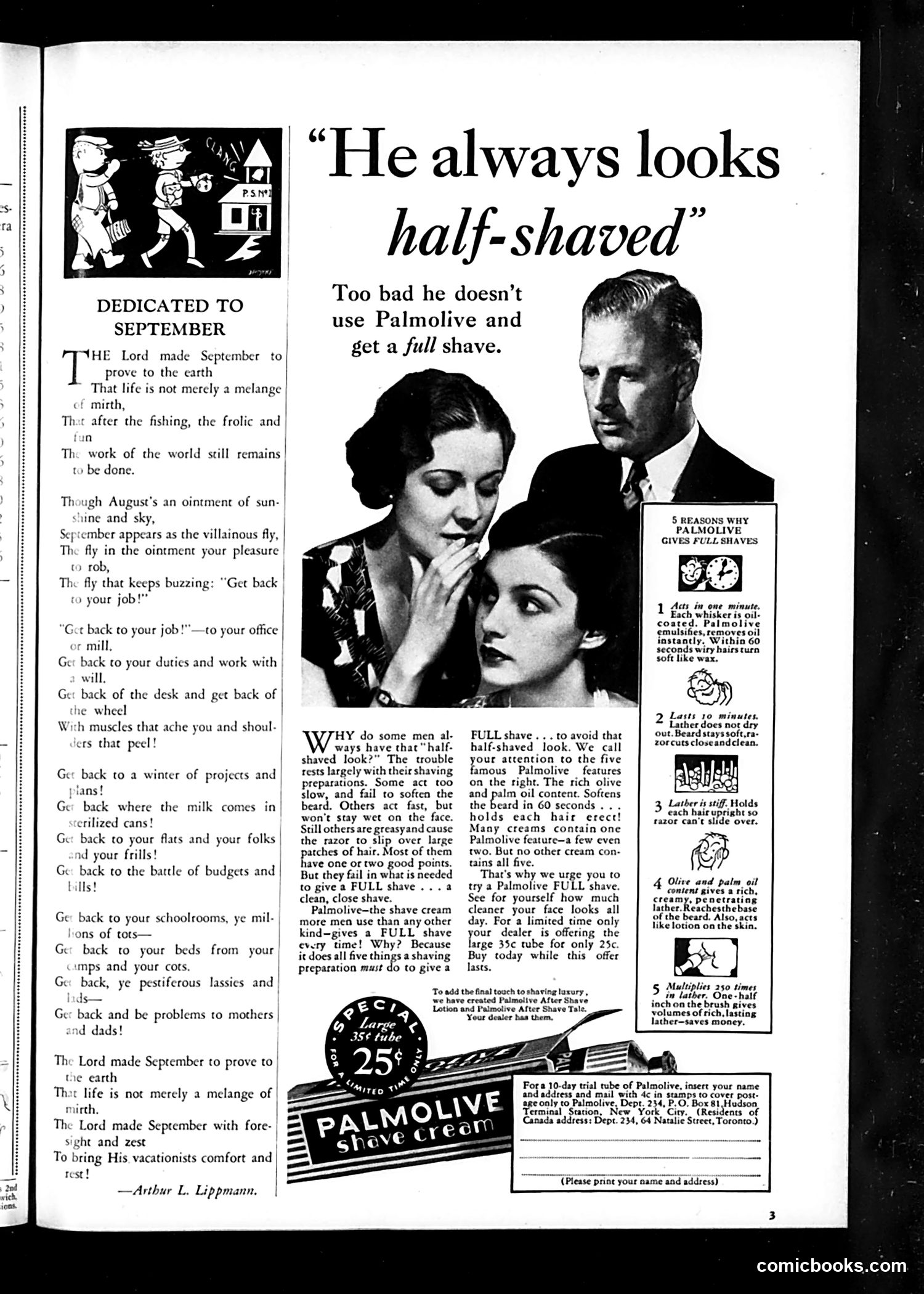 Life — September 1933 — page 5: Life, 1933-09
