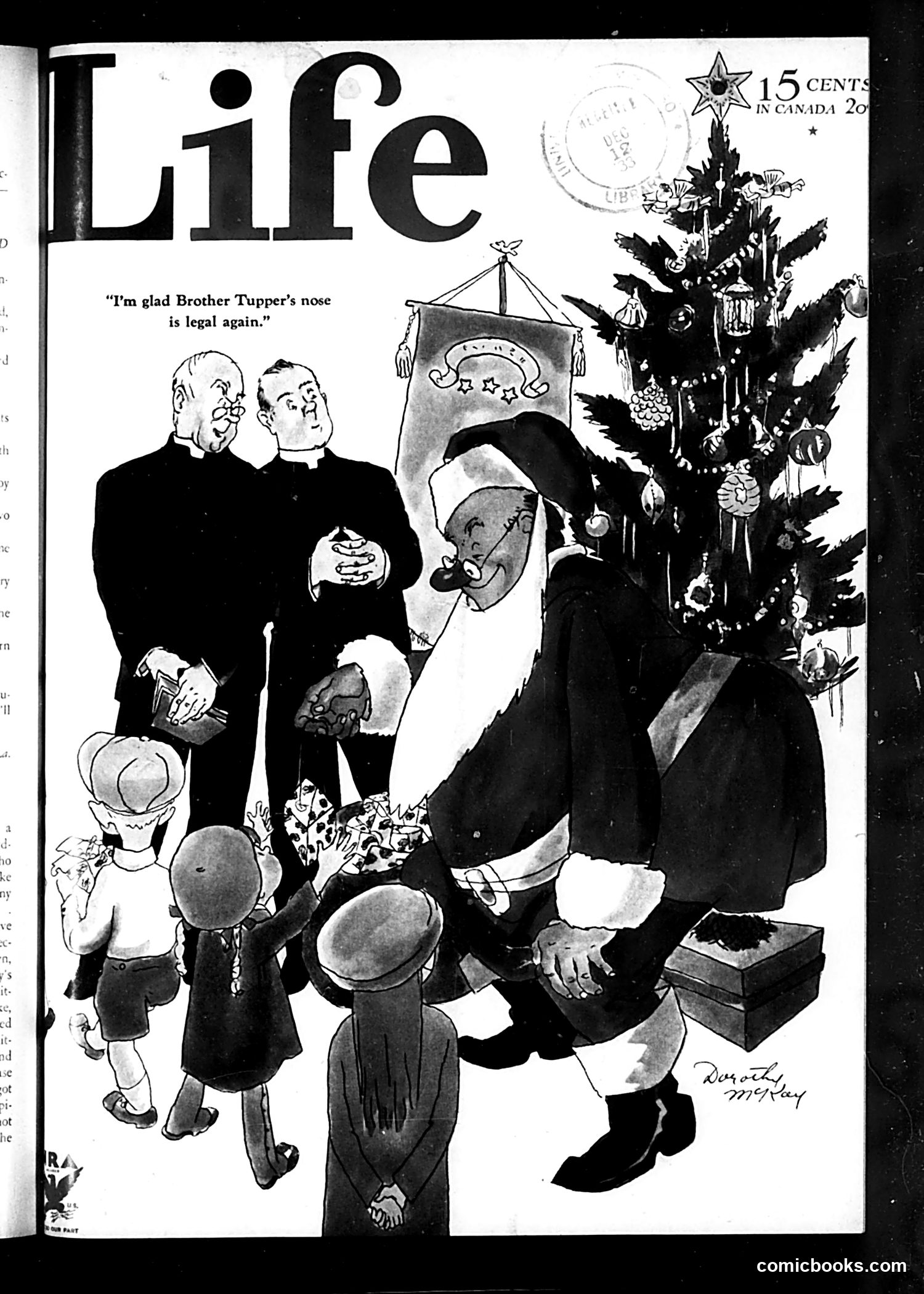 Life — December 1933 — page 1: Life, 1933-12