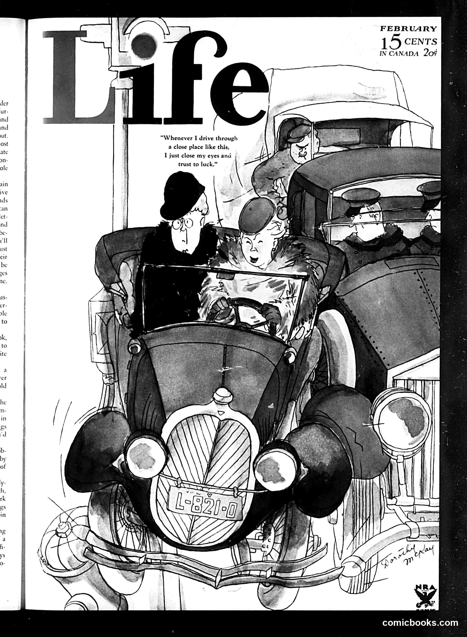 Life — February 1934 — page 1: Life, 1934-02