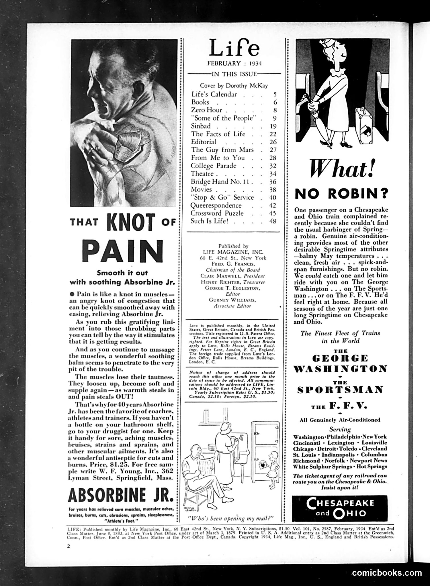 Life — February 1934 — page 4: Life, 1934-02