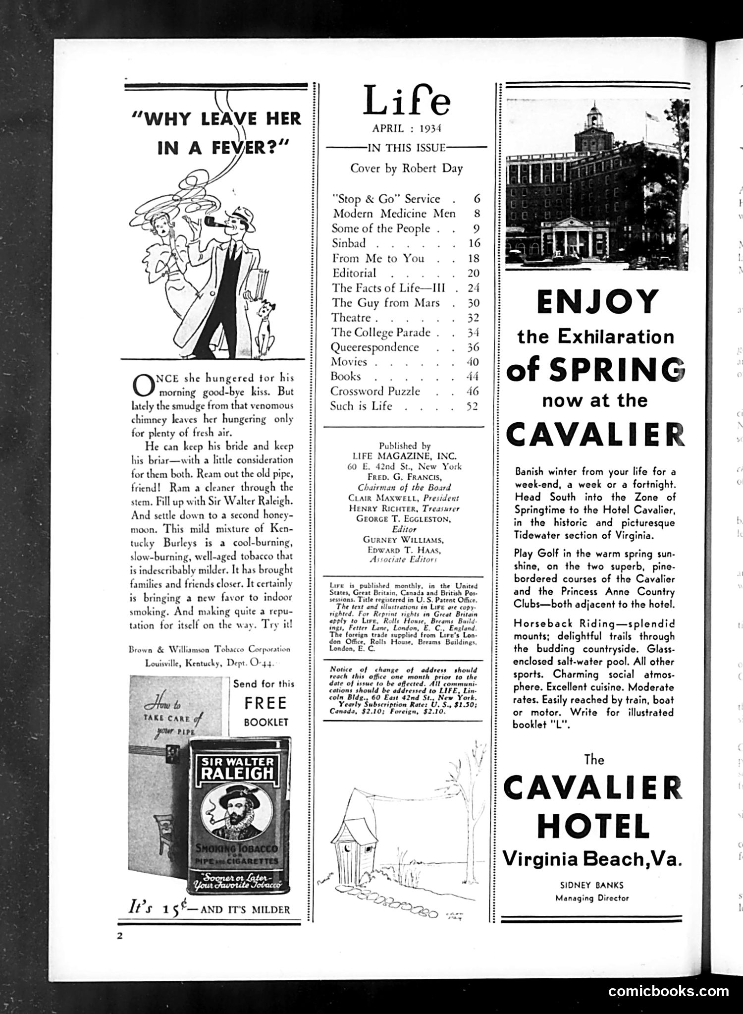 Life — April 1934 — page 6: Life, 1934-04