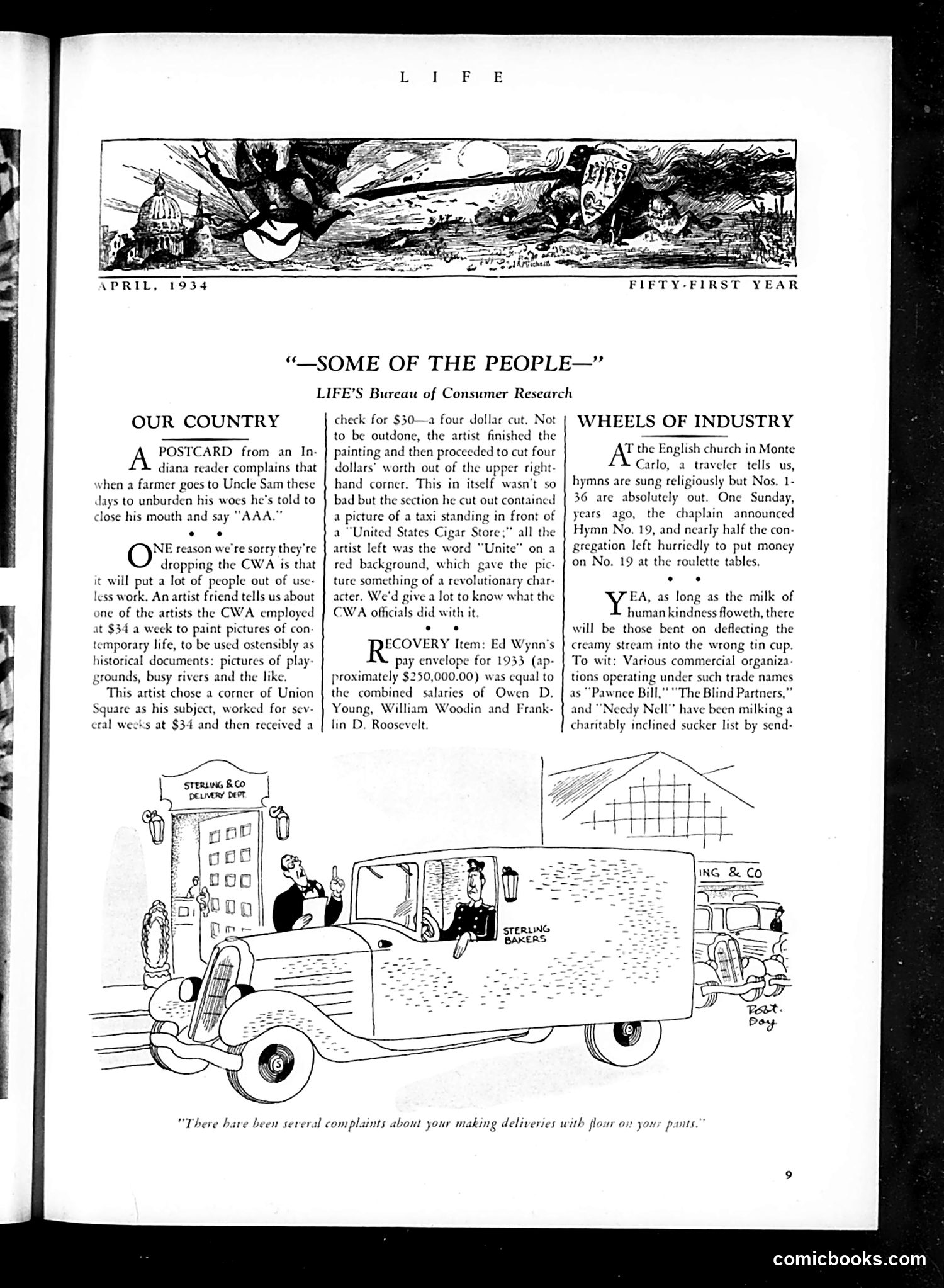 Life — April 1934 — page 13: Life, 1934-04