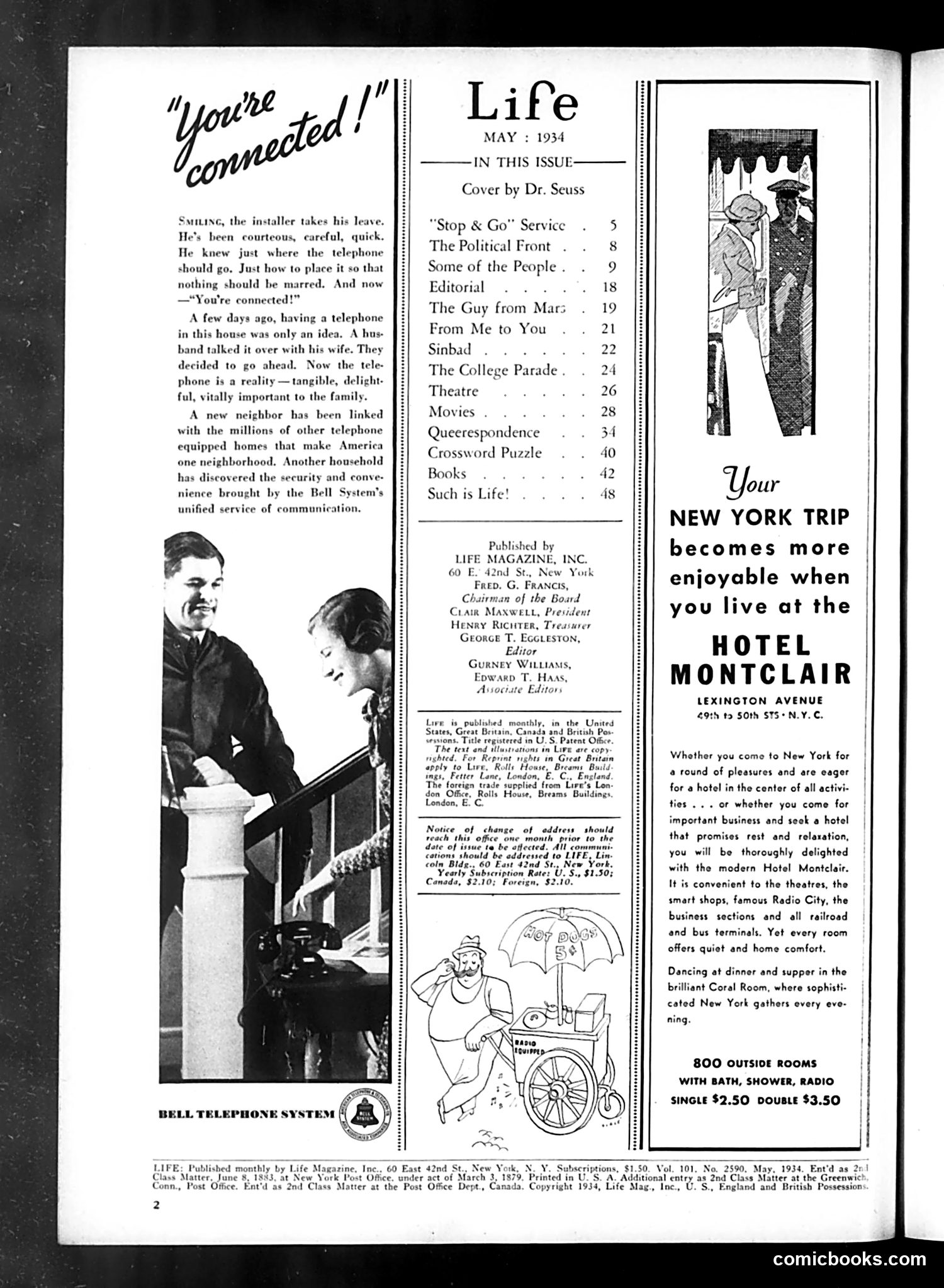 Life — May 1934 — page 6: Life, 1934-05