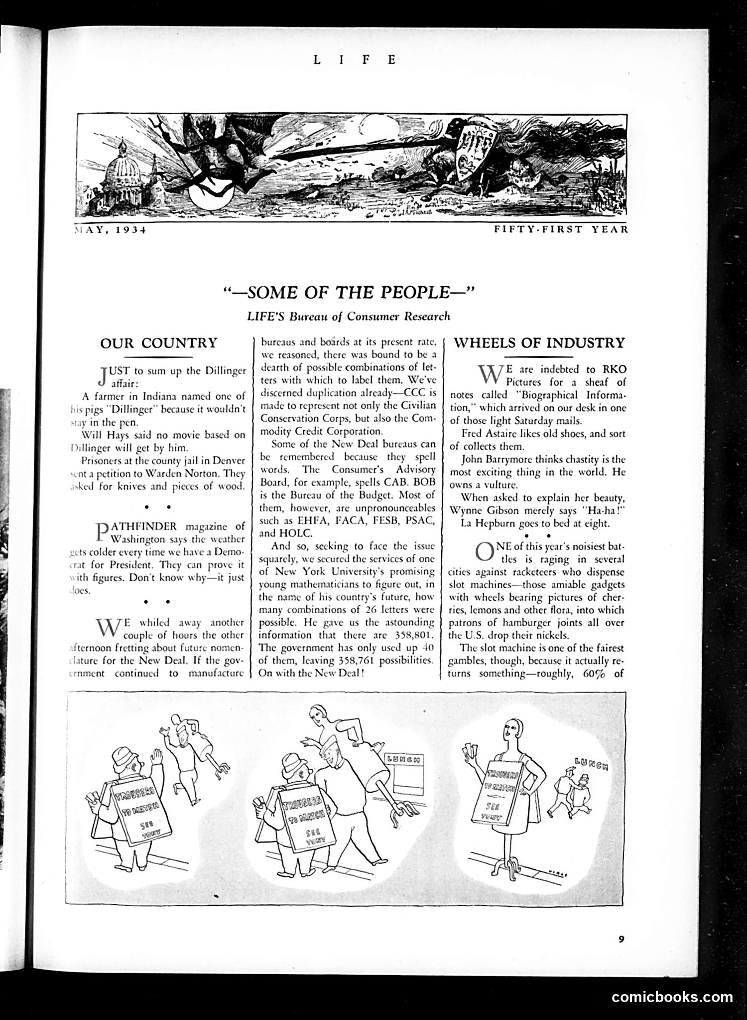 Life — May 1934 — page 13: Life, 1934-05