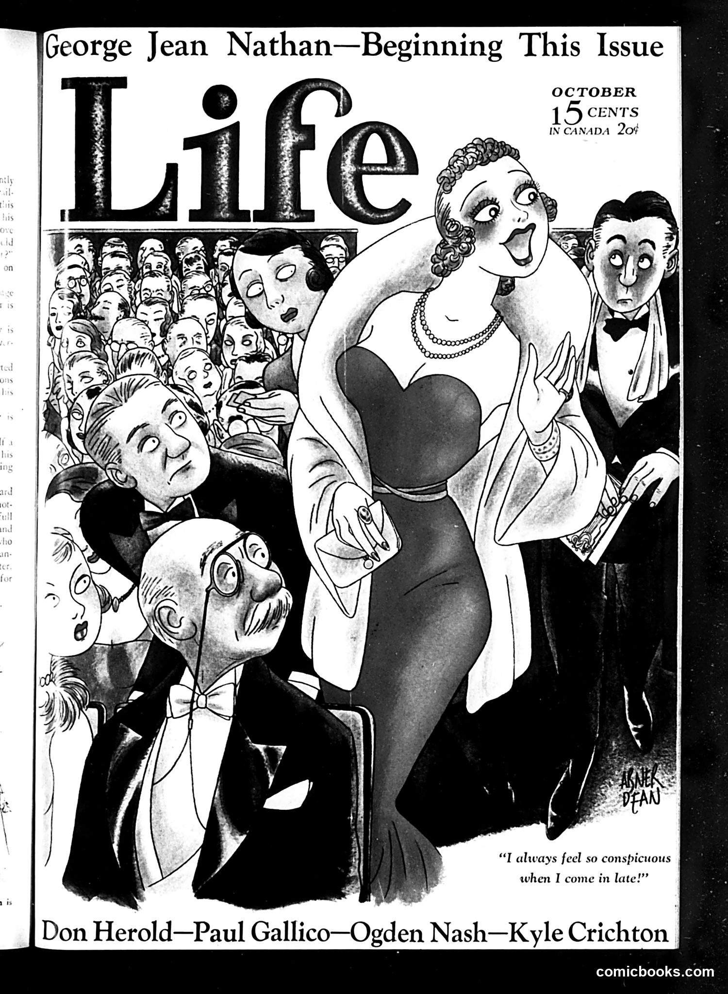 Life — October 1934 — page 1: Life, 1934-10