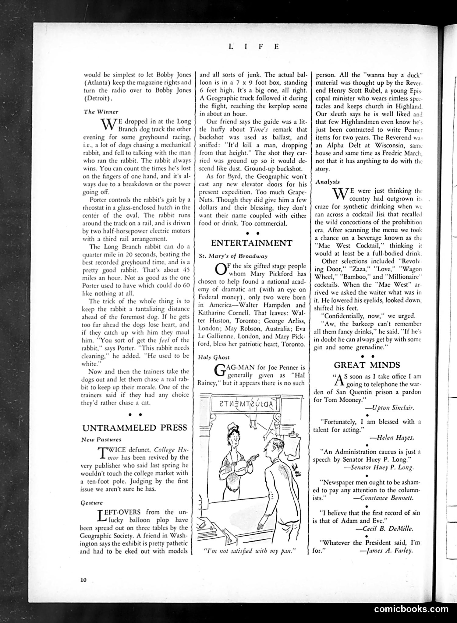Life — November 1934 — page 12: Life, 1934-11