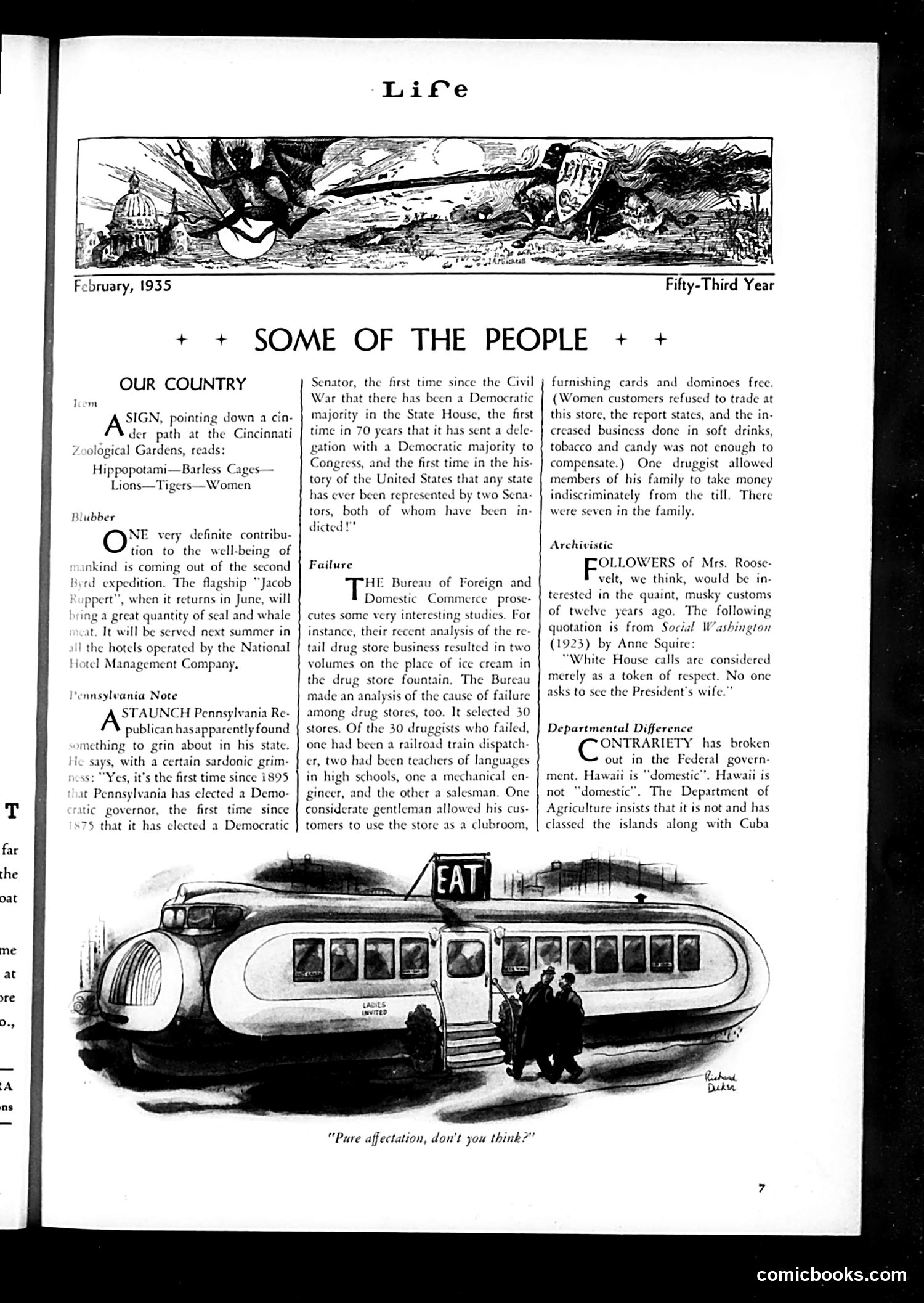 Life — February 1935 — page 9: Life, 1935-02