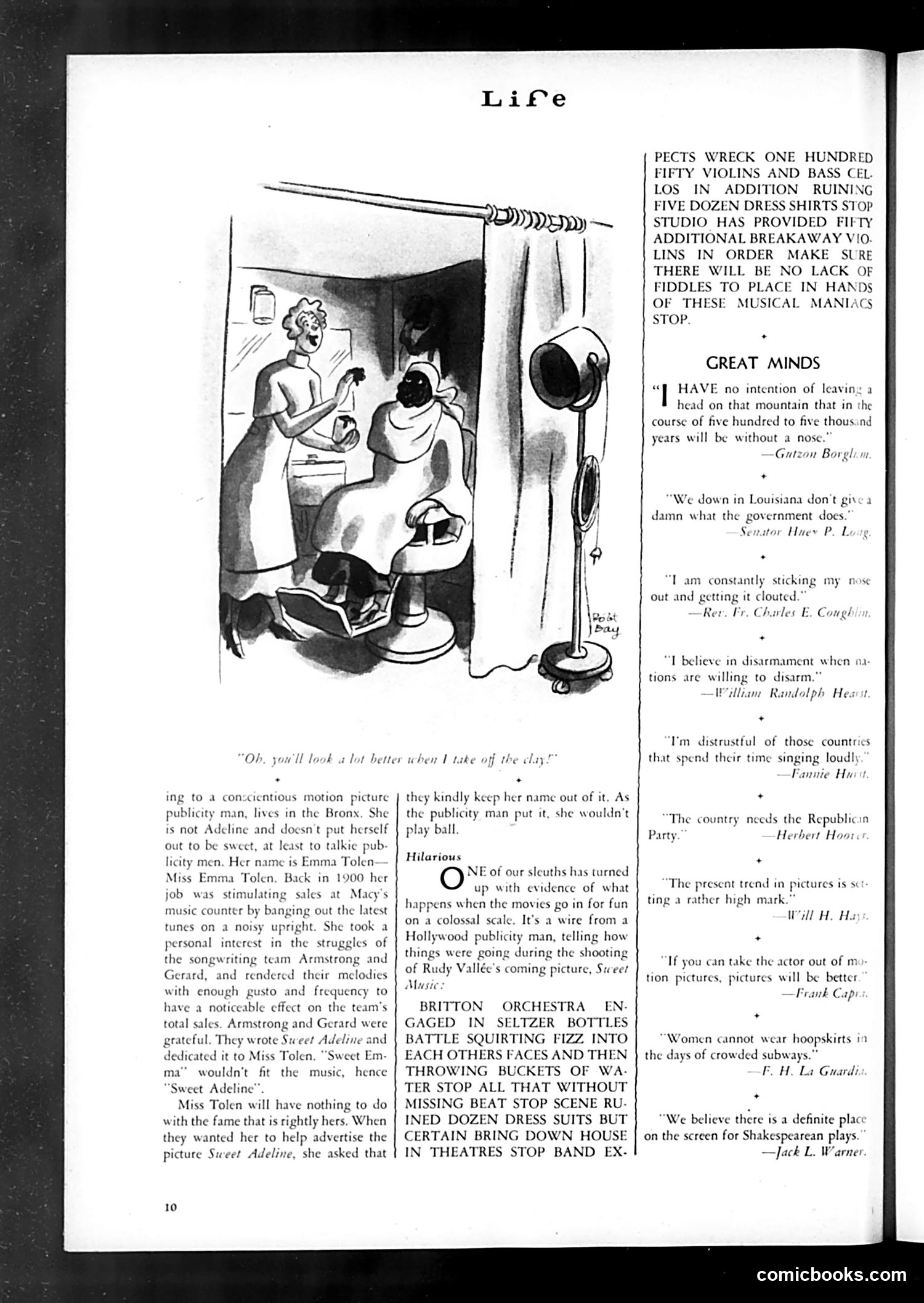 Life — March 1935 — page 12: Life, 1935-03