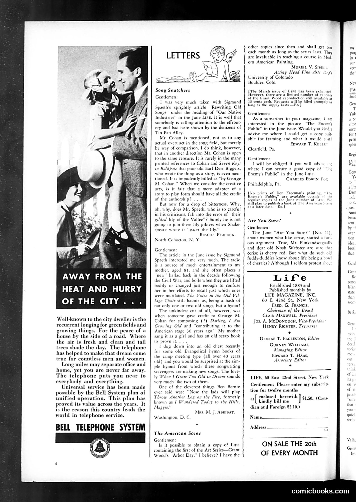 Life — July 1935 — page 6: Life, 1935-07