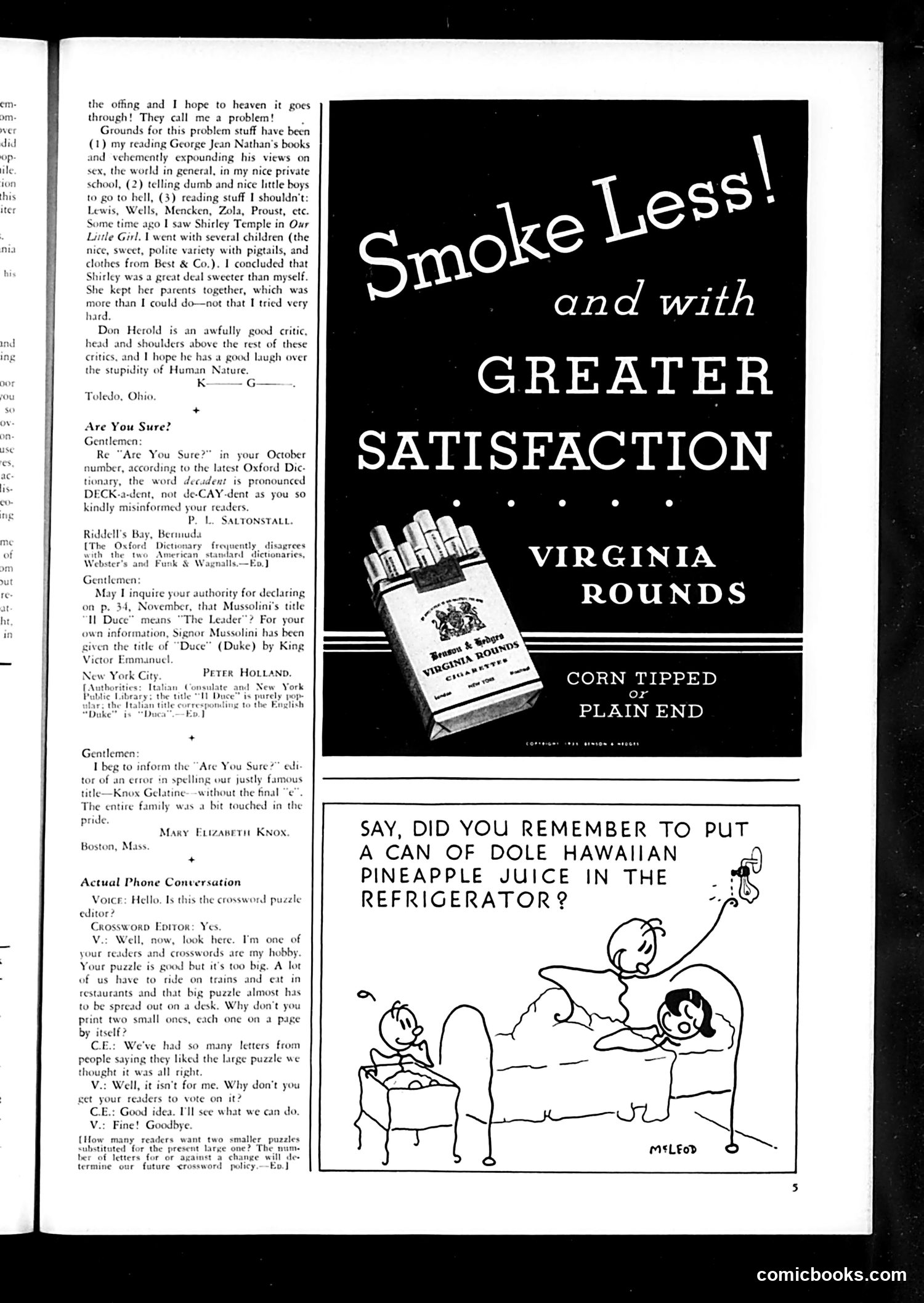 Life — December 1935 — page 7: Life, 1935-12