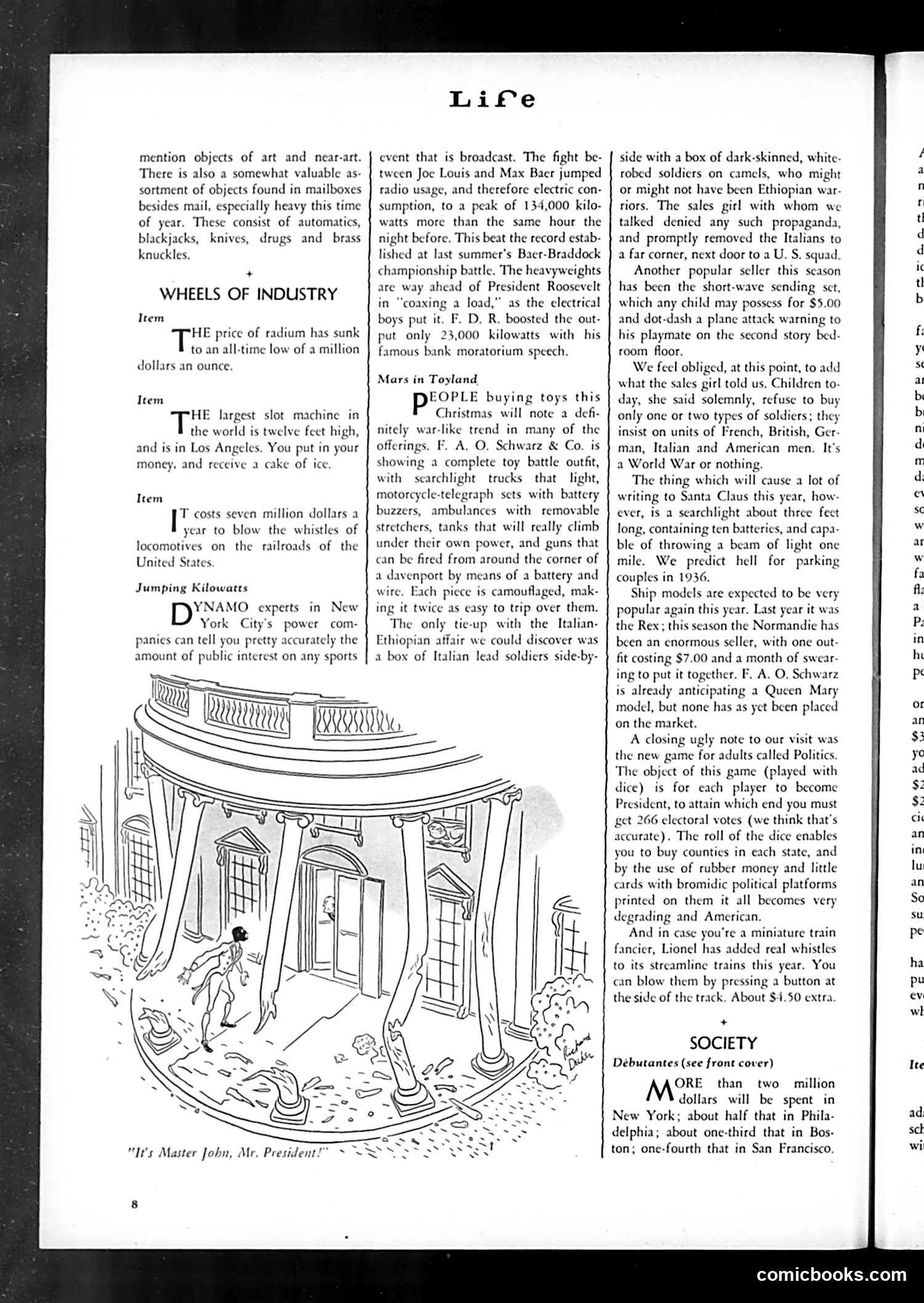 Life — December 1935 — page 10: Life, 1935-12