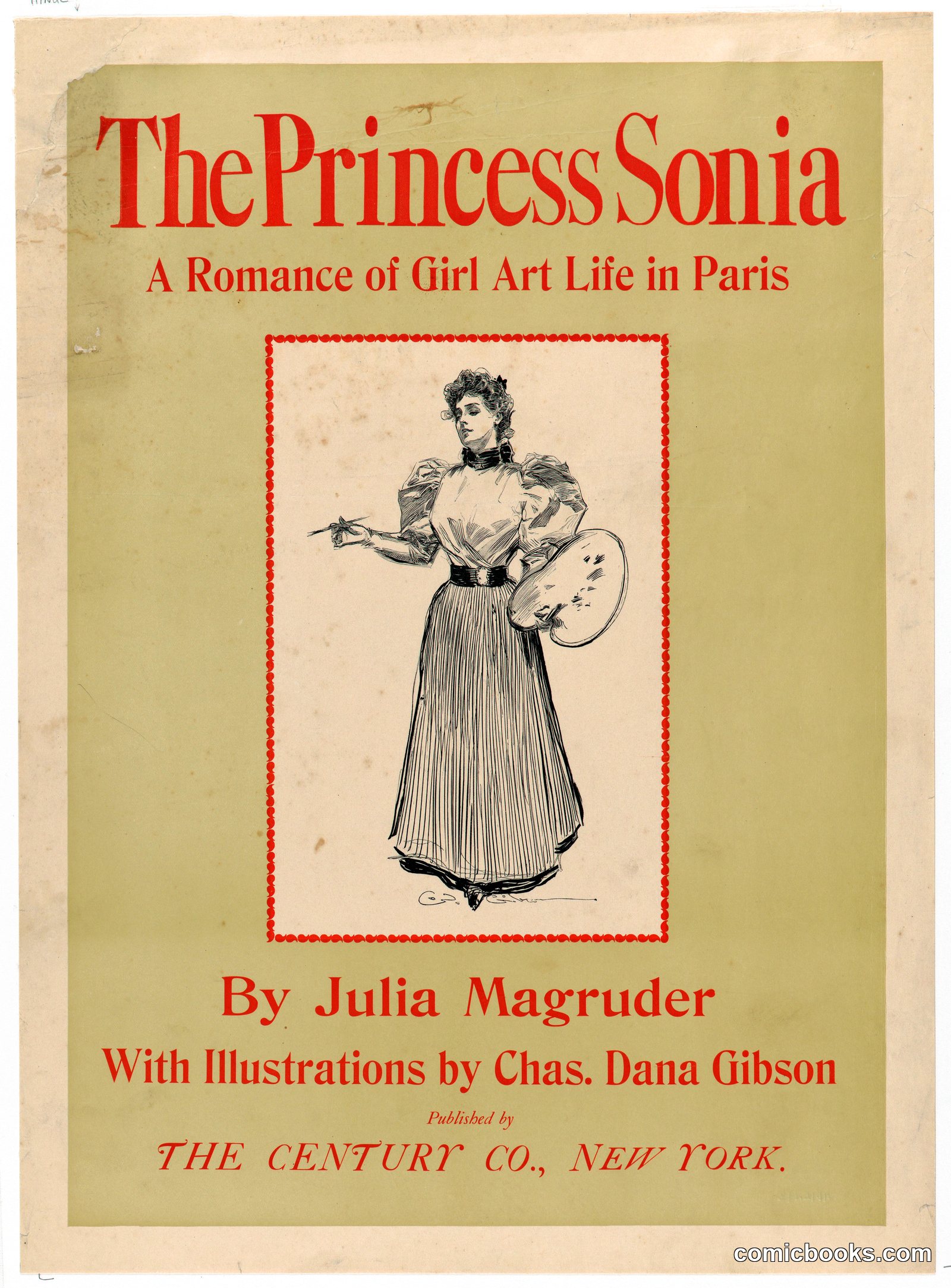 The Princess Sonia: A Romance of Girl Art Life in Paris