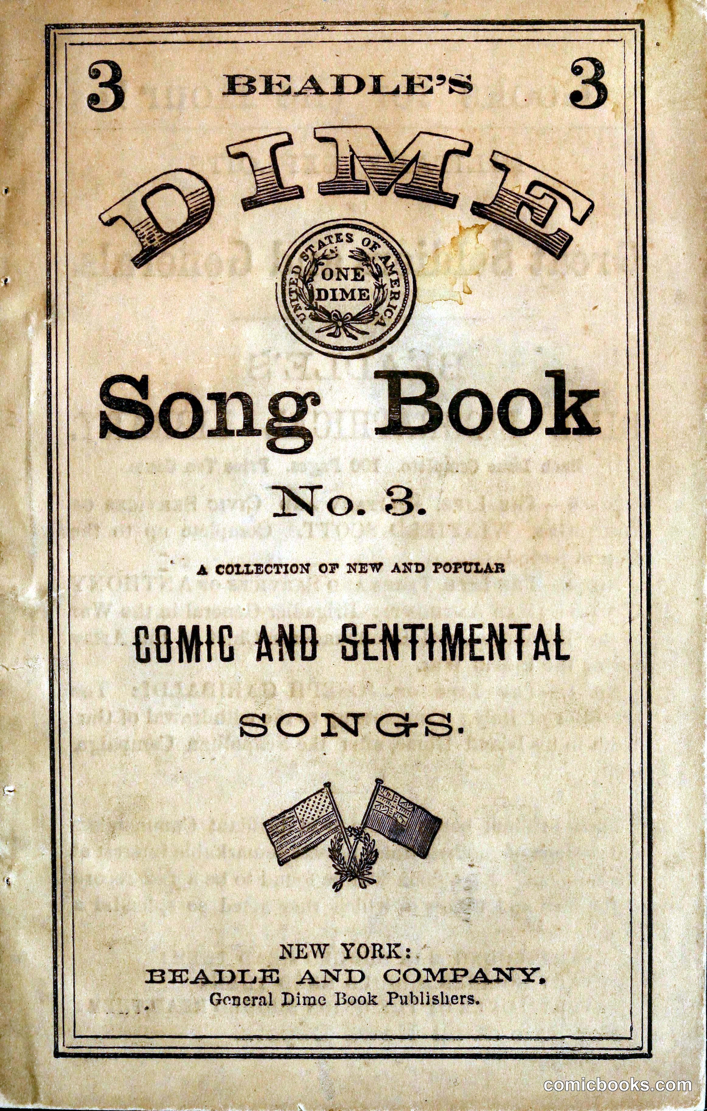 Beadle's Dime Song Book No. 3