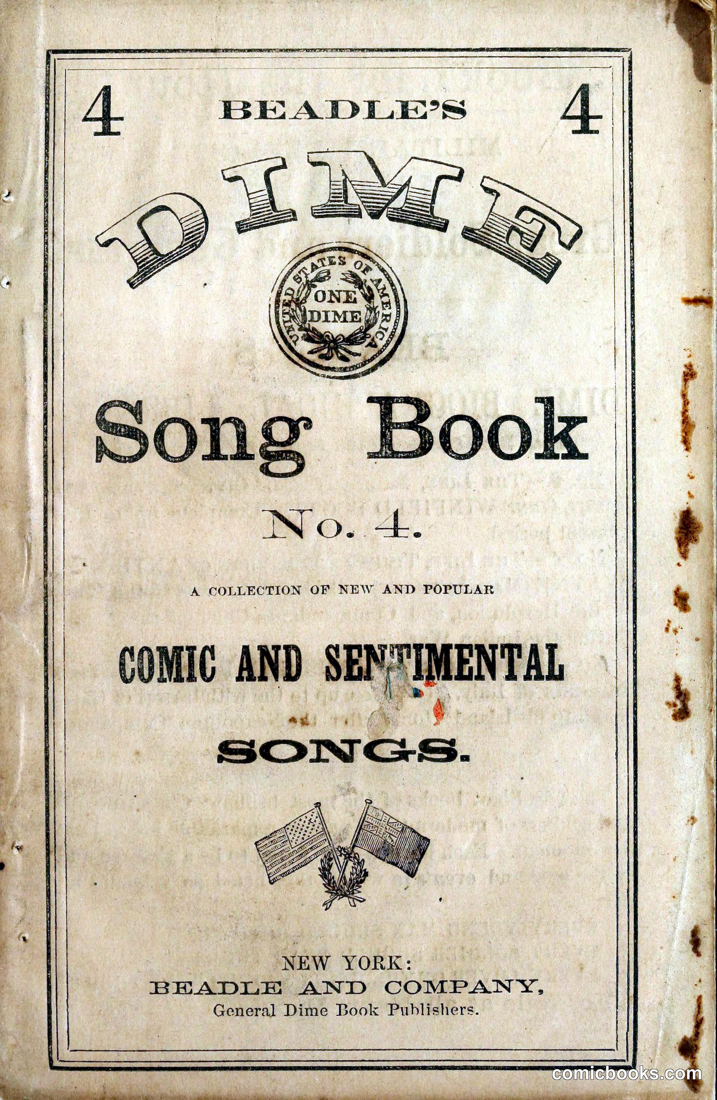 Beadle's Dime Song Book No. 4