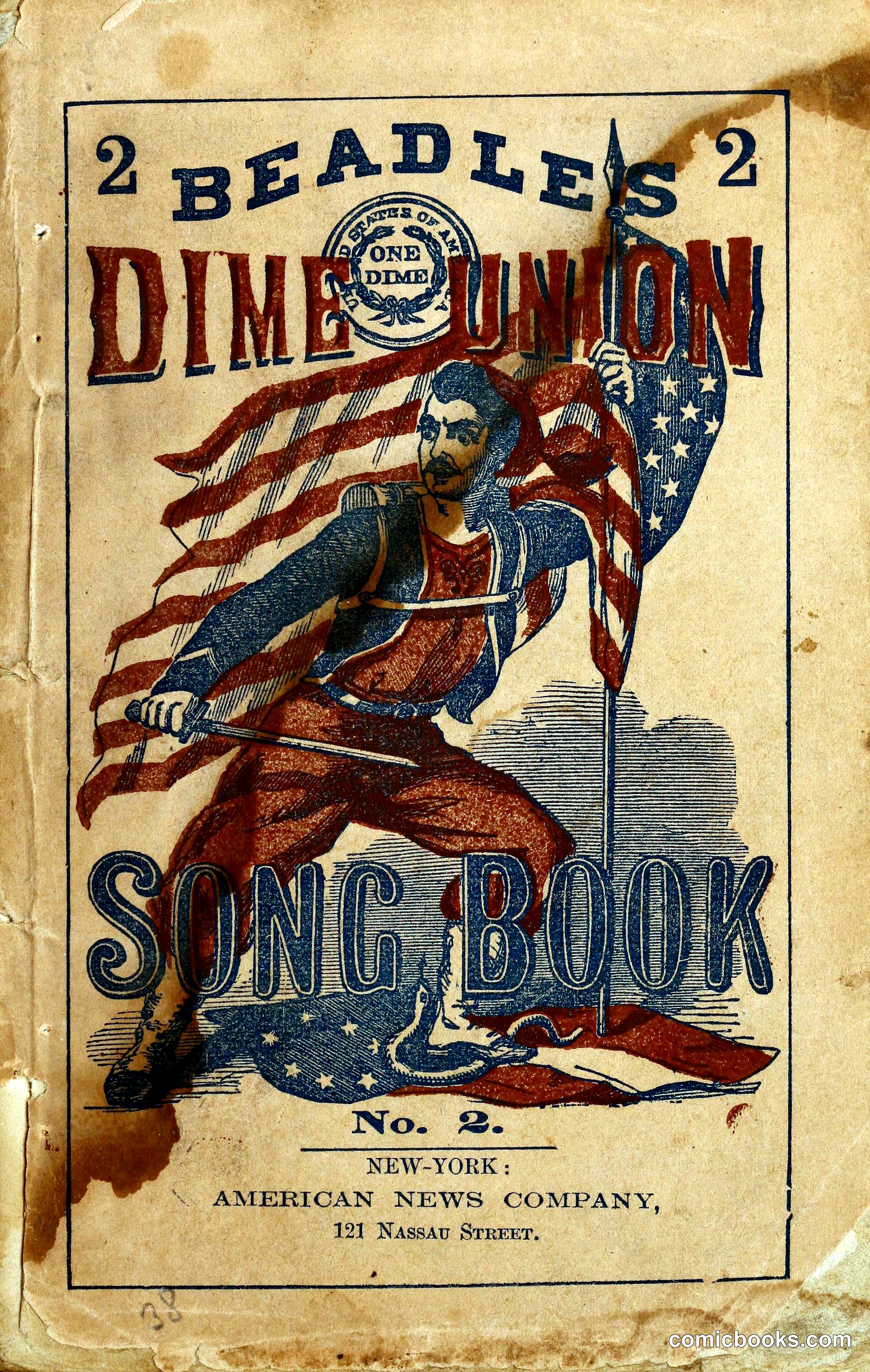 Beadle's Dime Union Song Book No. 2