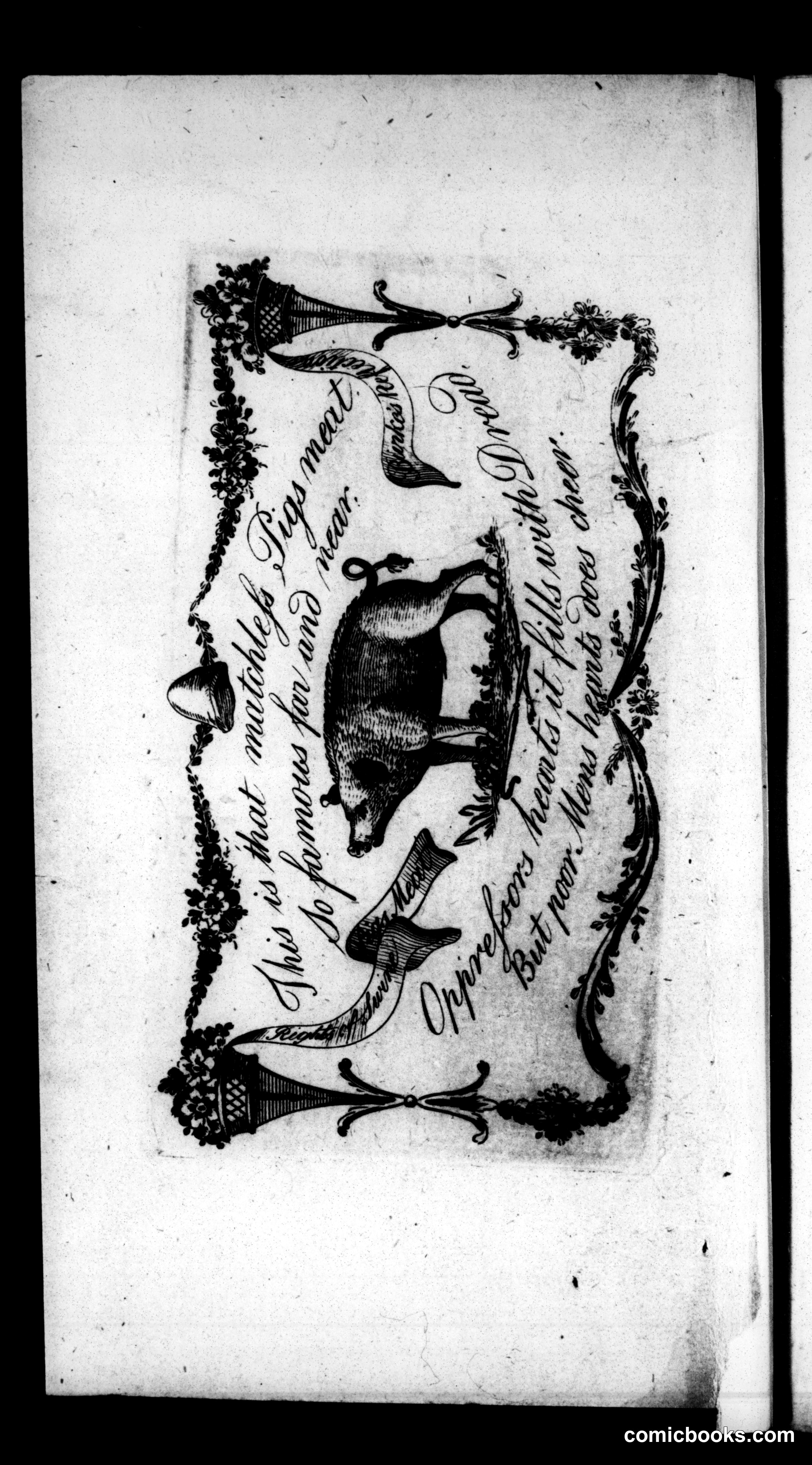 Pigs' Meat: Lessons for the Swinish Multitude