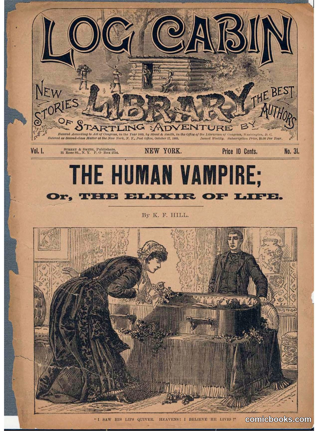 The Human Vampire; Or, The Elixir of Life