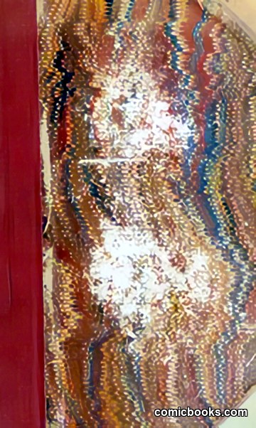 Penny Blood Cover with Sequined Binding