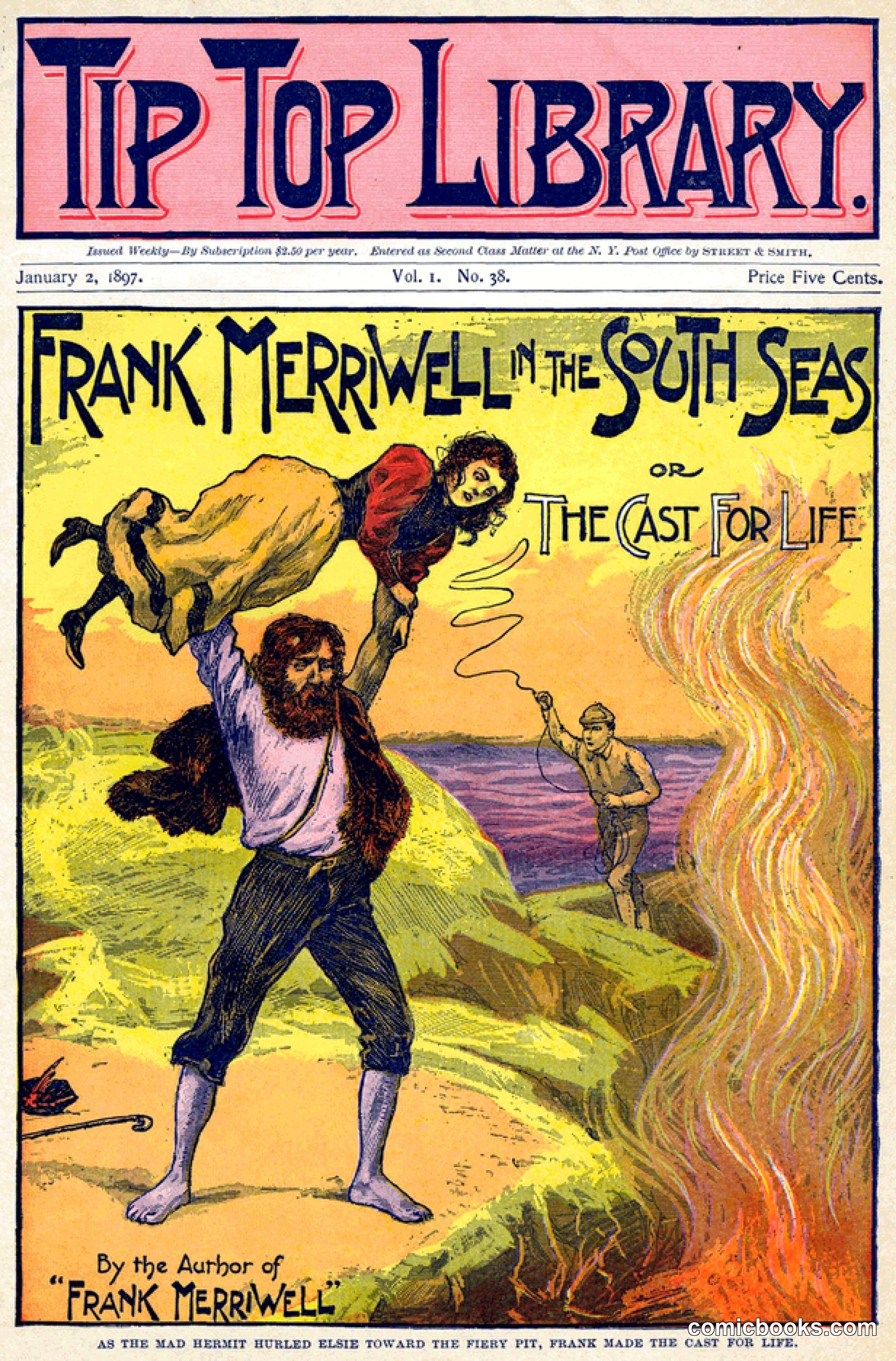 Tip Top Library: Frank Merriwell in the South Seas