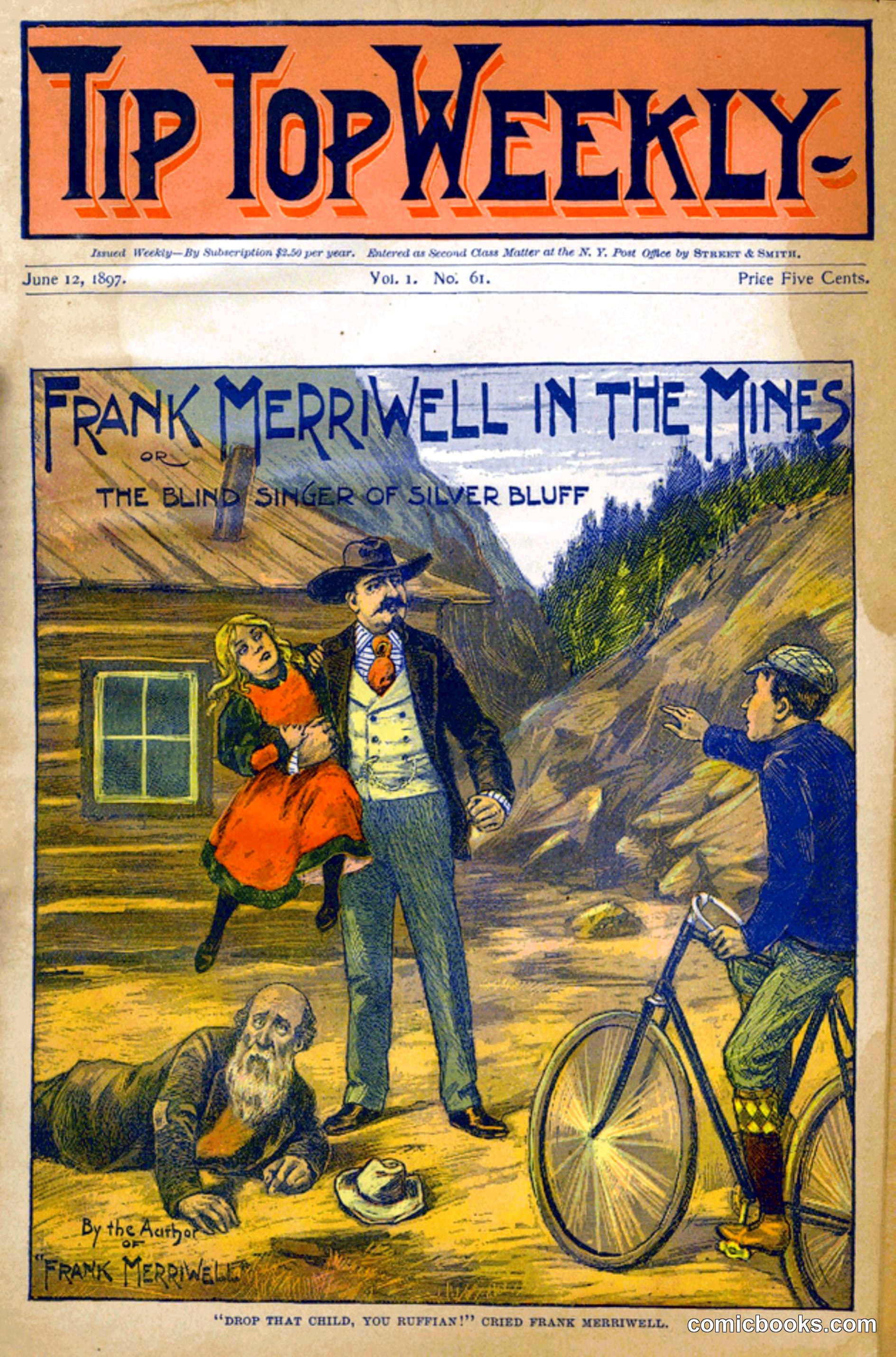 Tip Top Weekly No. 61: Frank Merriwell in the Mines