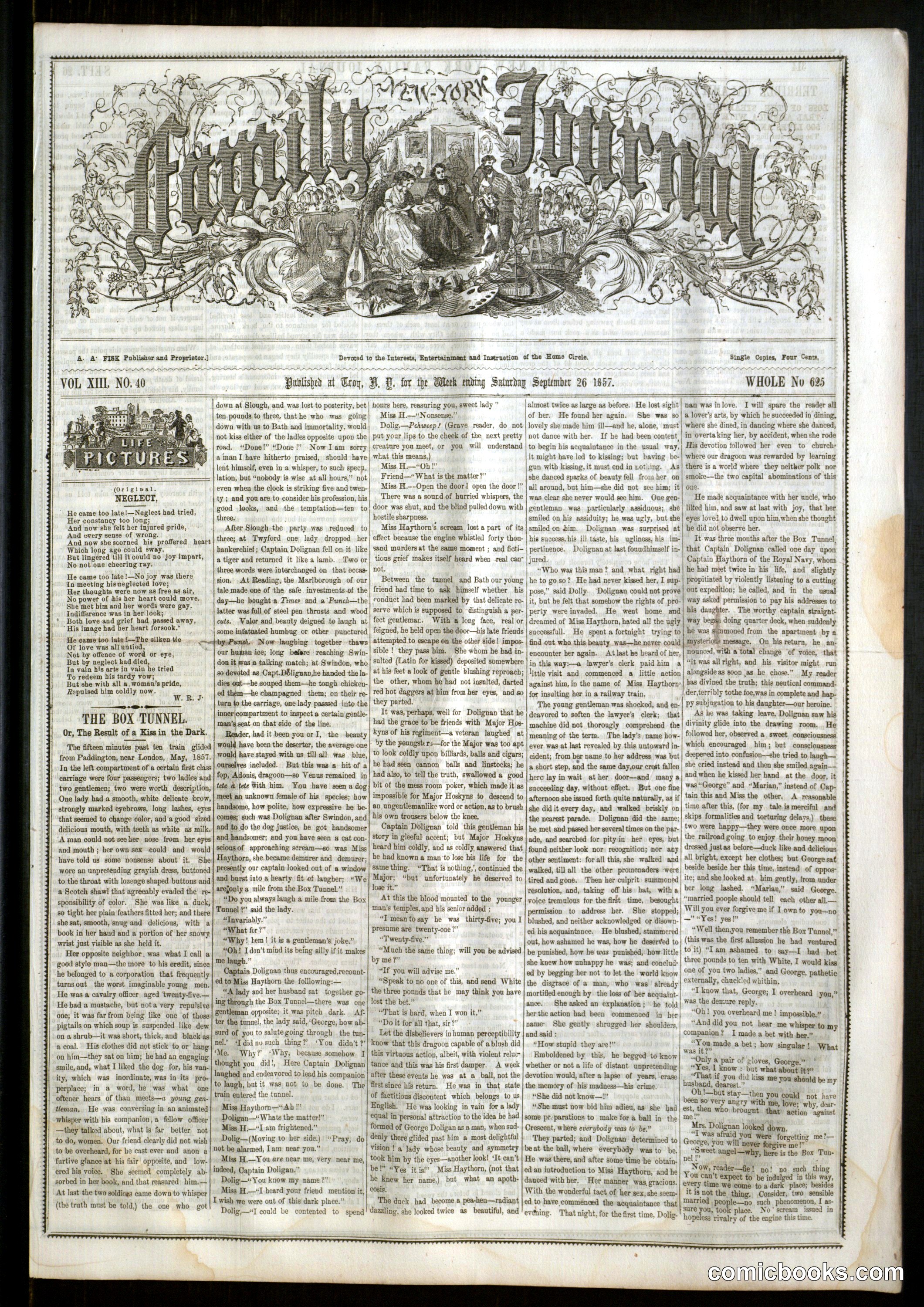 New York Family Journal, Vol. XIII, No. 40