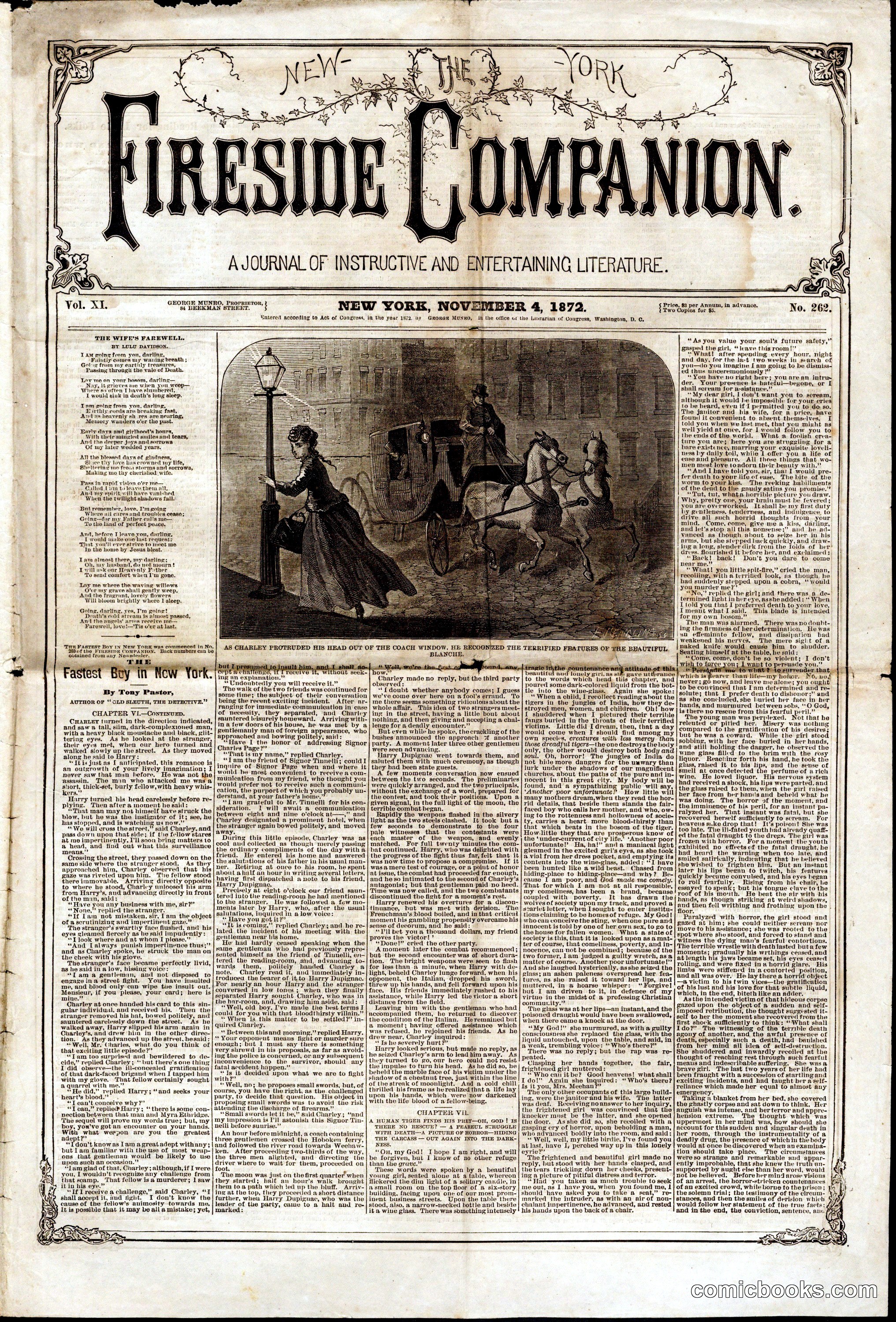 The New York Fireside Companion