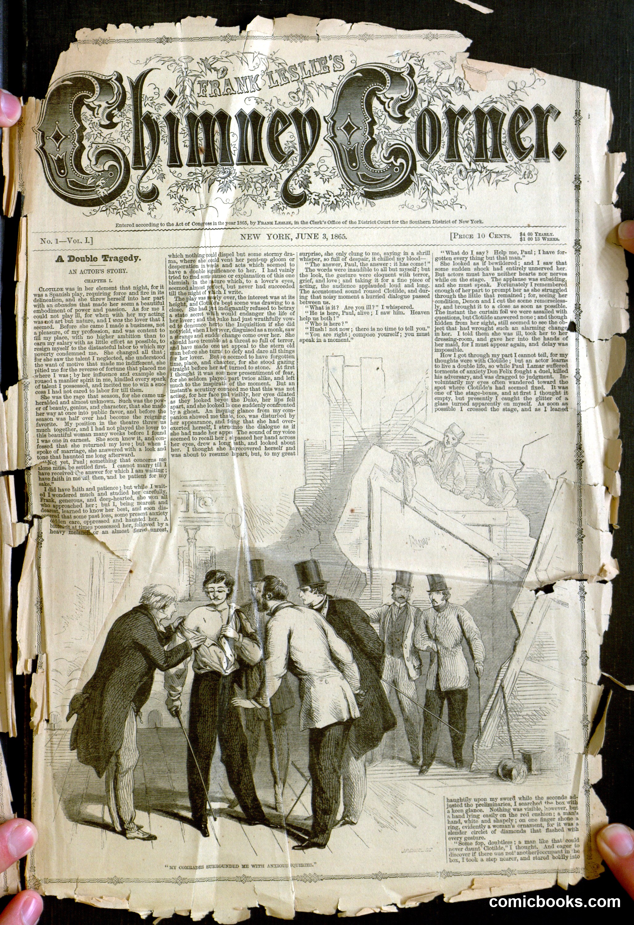 Frank Leslie's Chimney Corner, Vol. 1, No. 1