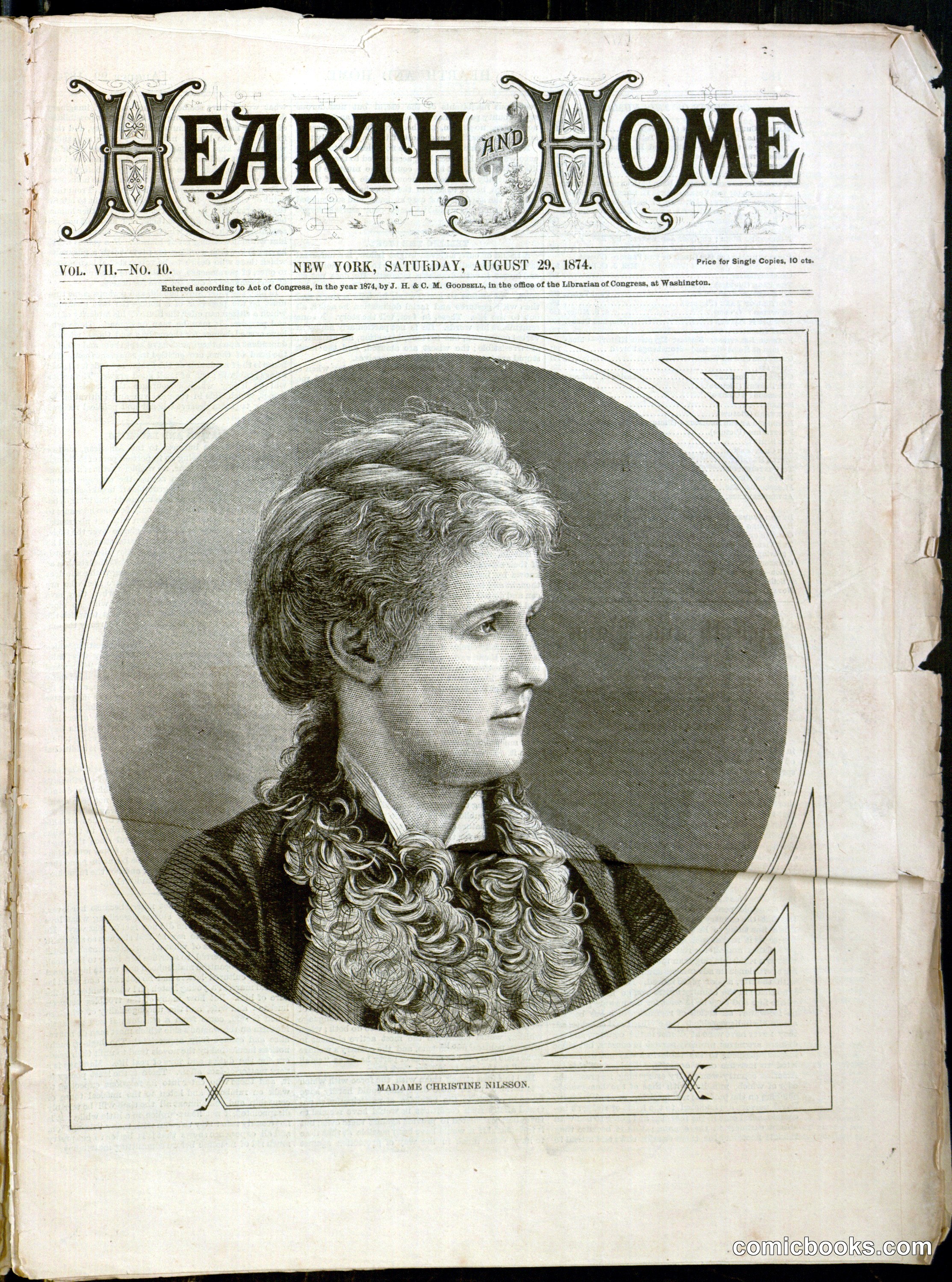 Hearth and Home, Vol. VII, No. 10