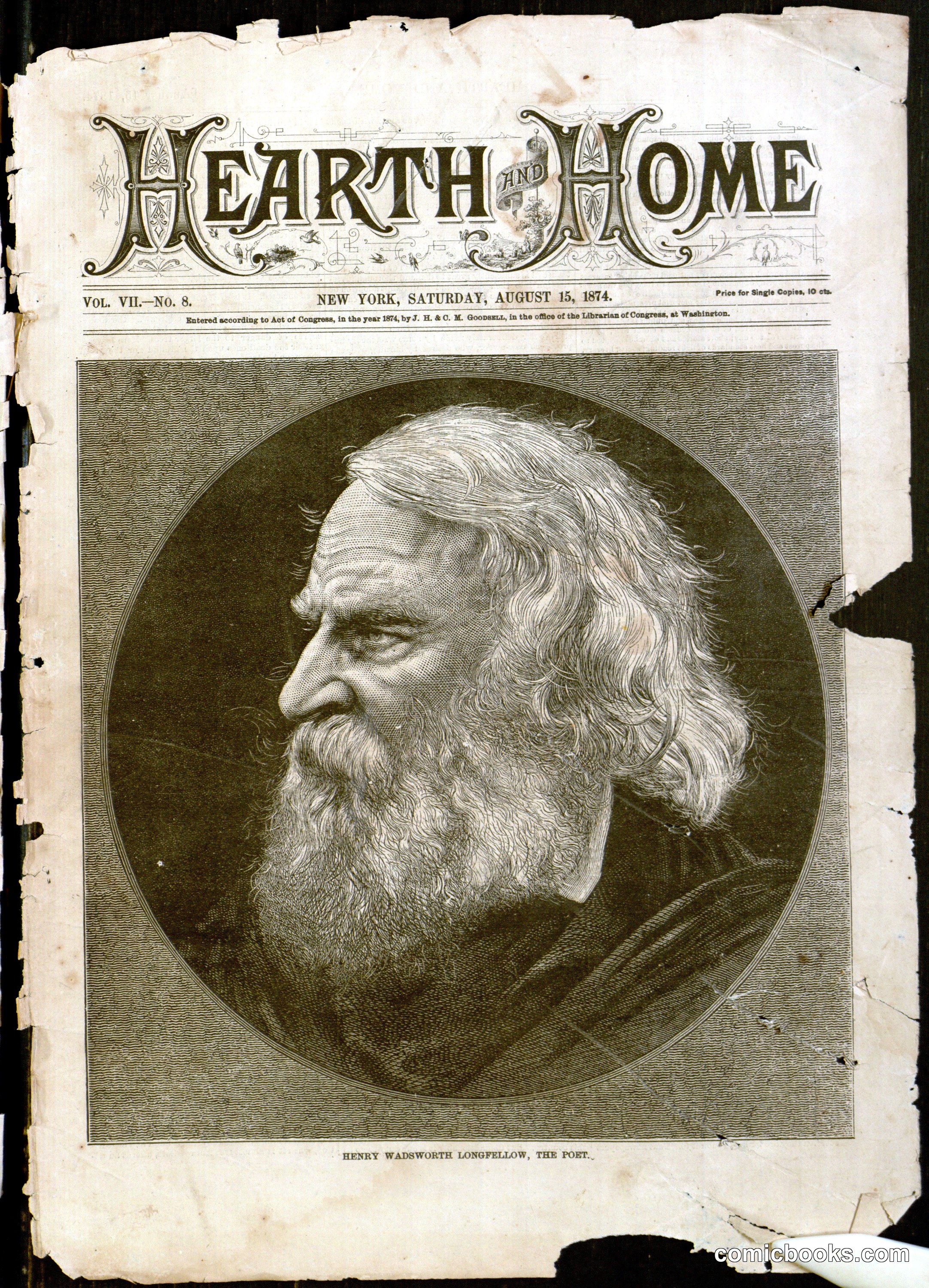 Hearth and Home, Vol. VII, No. 8