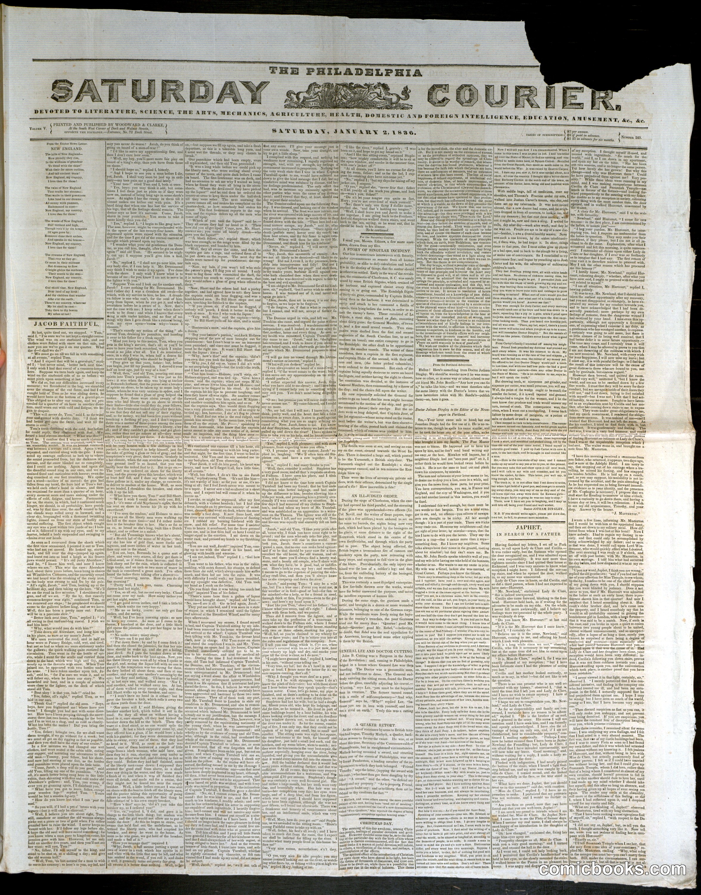 The Philadelphia Saturday Courier
