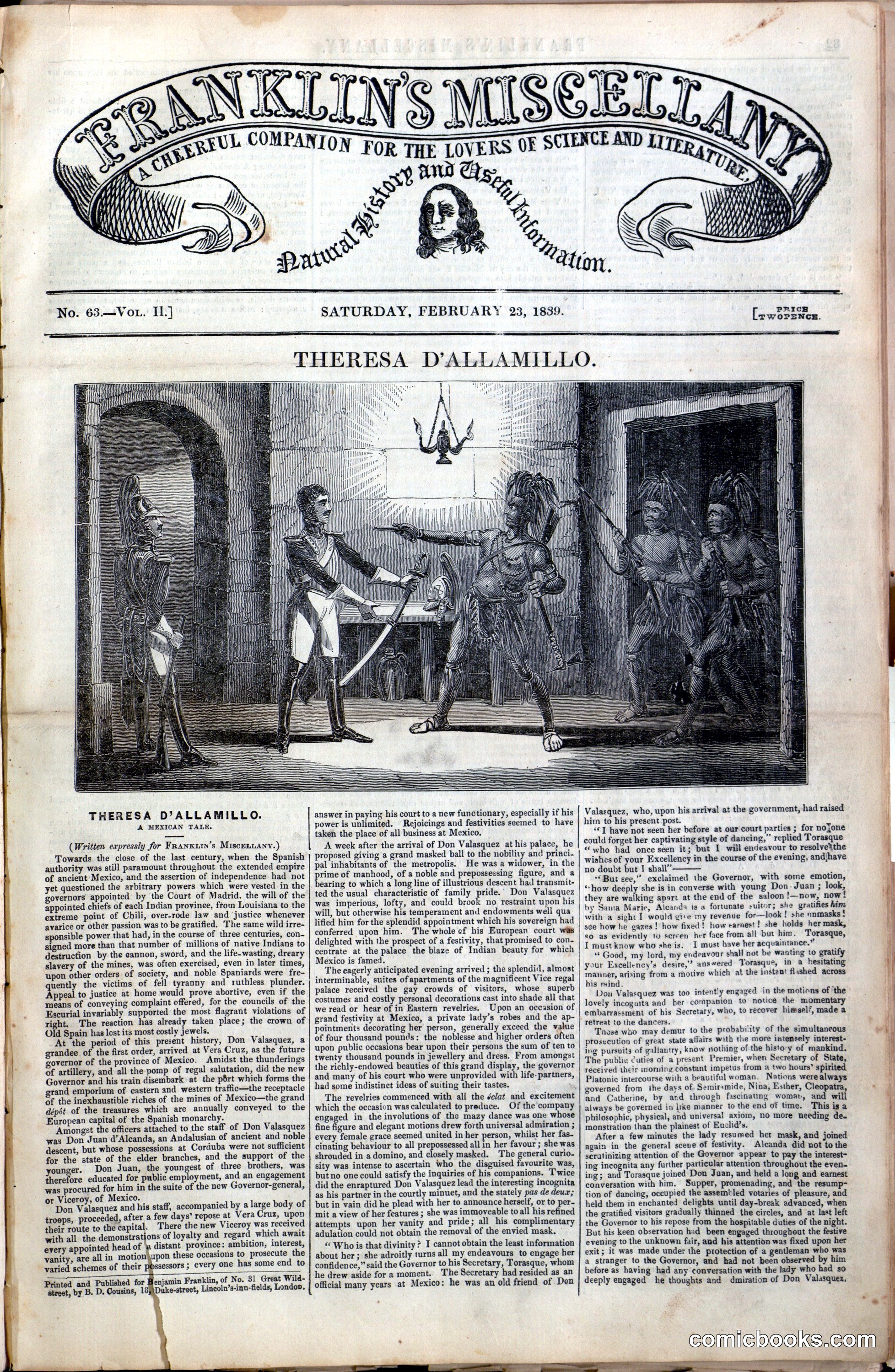 Franklin's Miscellany, Vol. II, No. 63