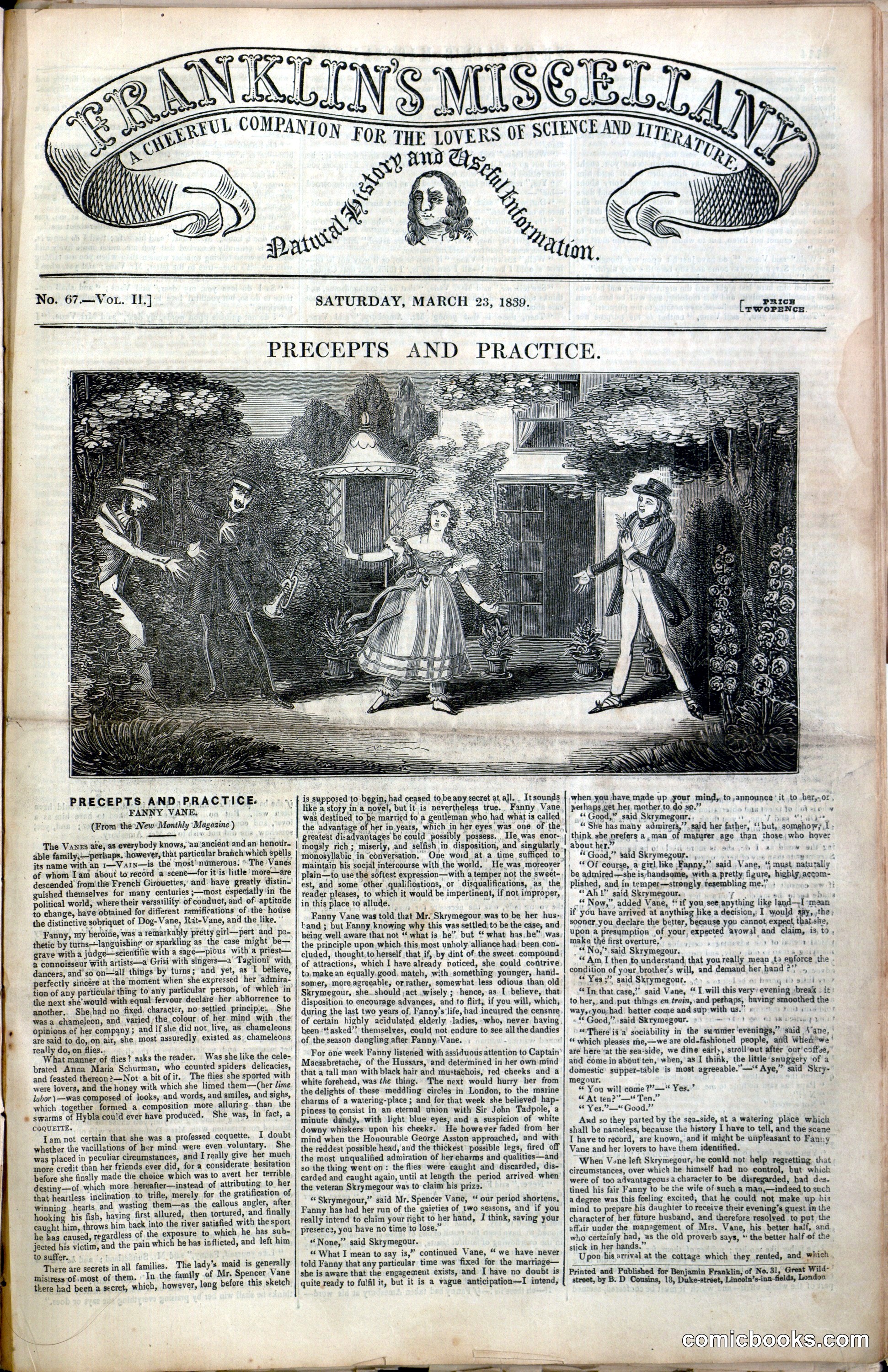Franklin's Miscellany, Vol. II, No. 67
