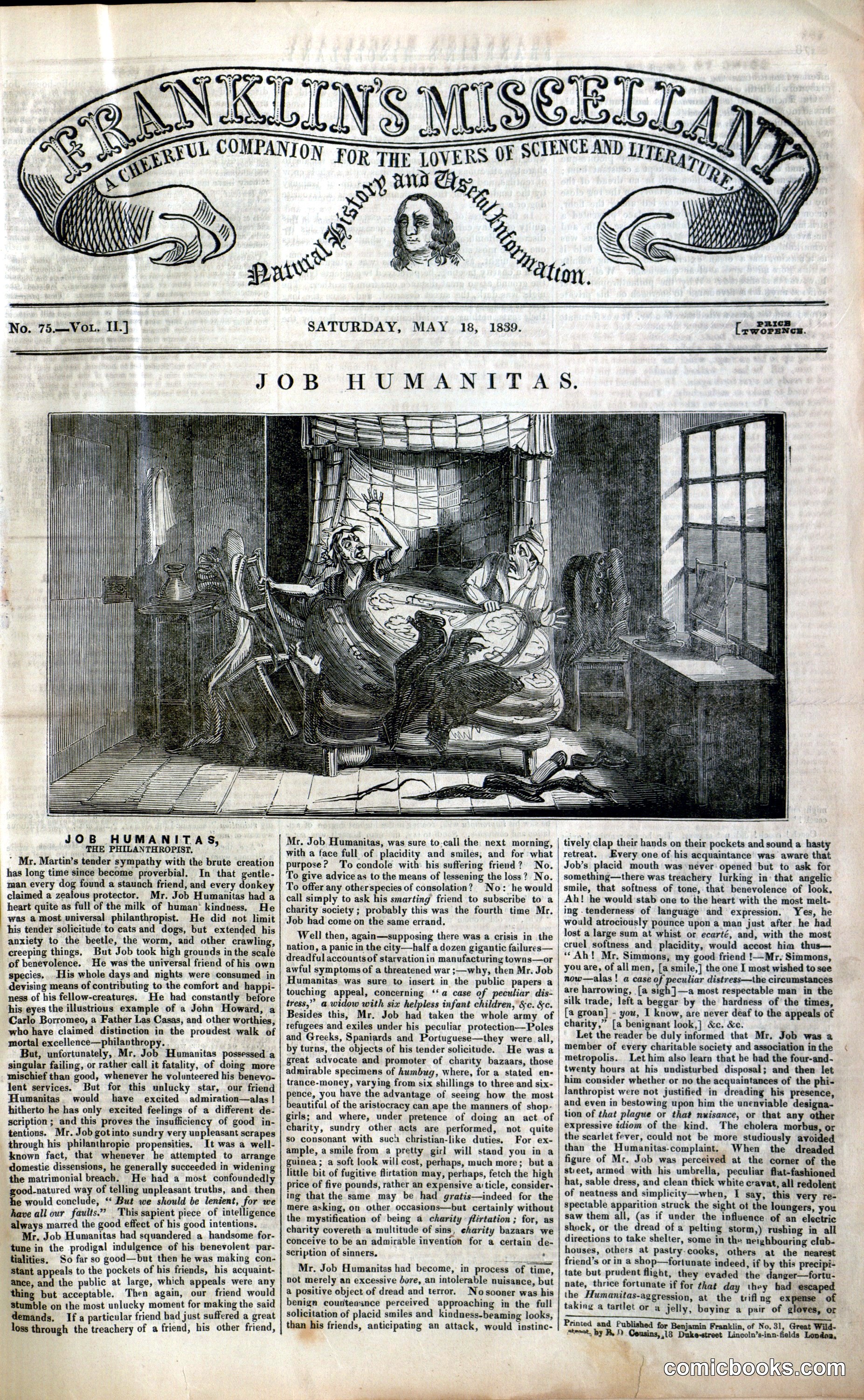 Franklin's Miscellany, Vol. II, No. 75