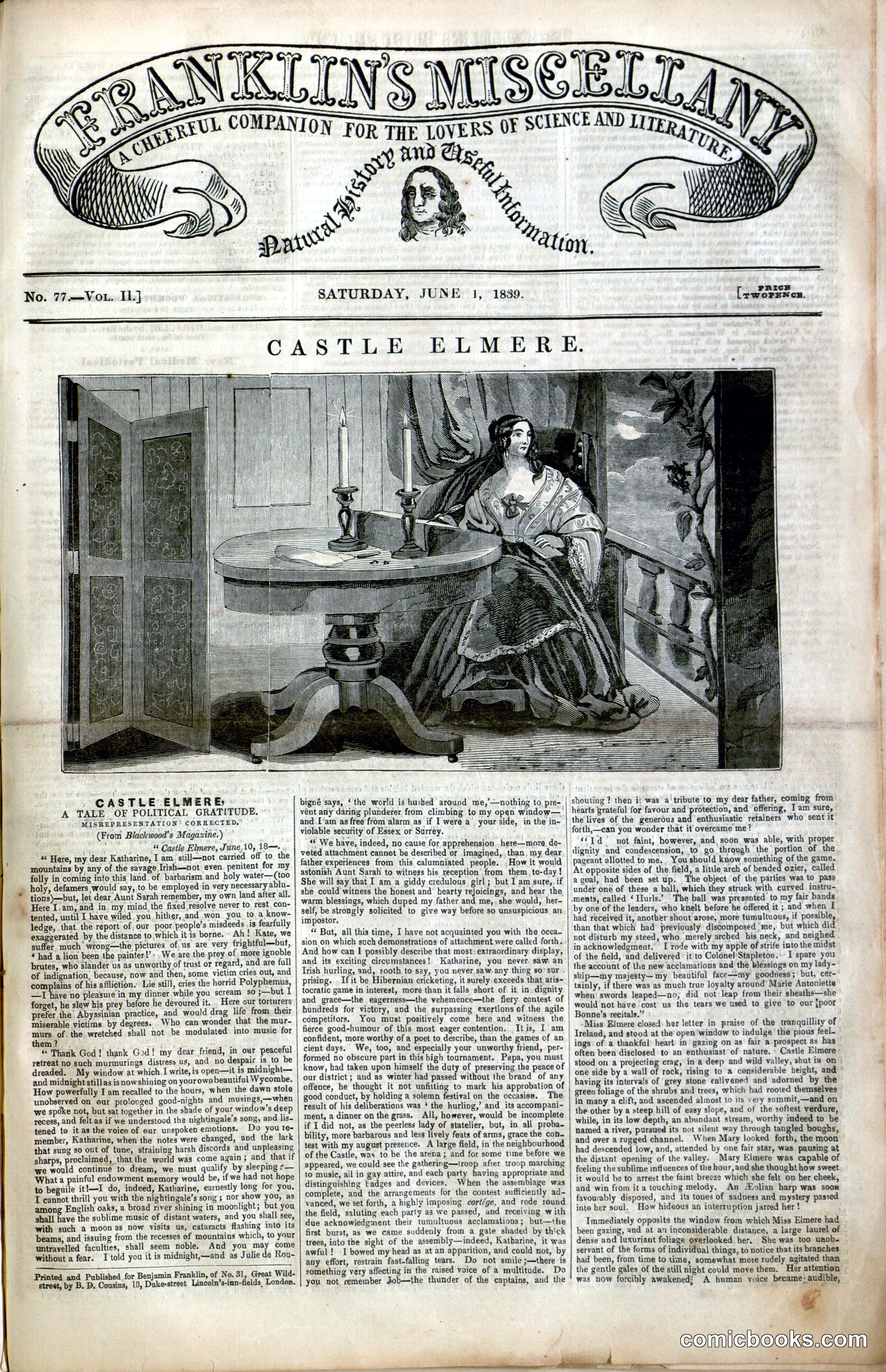 Franklin's Miscellany: Castle Elmere