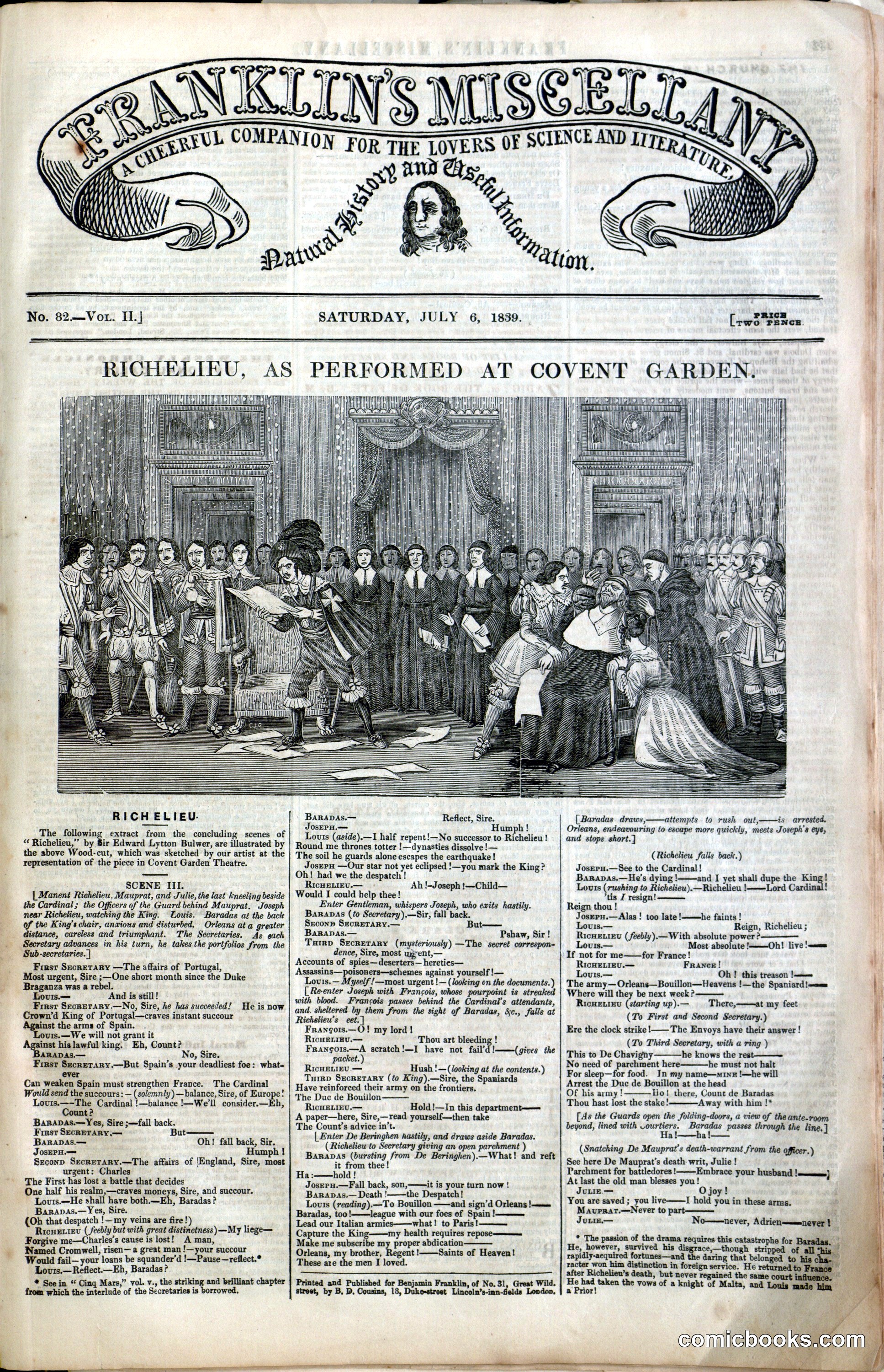Franklin's Miscellany, Vol. II, No. 82
