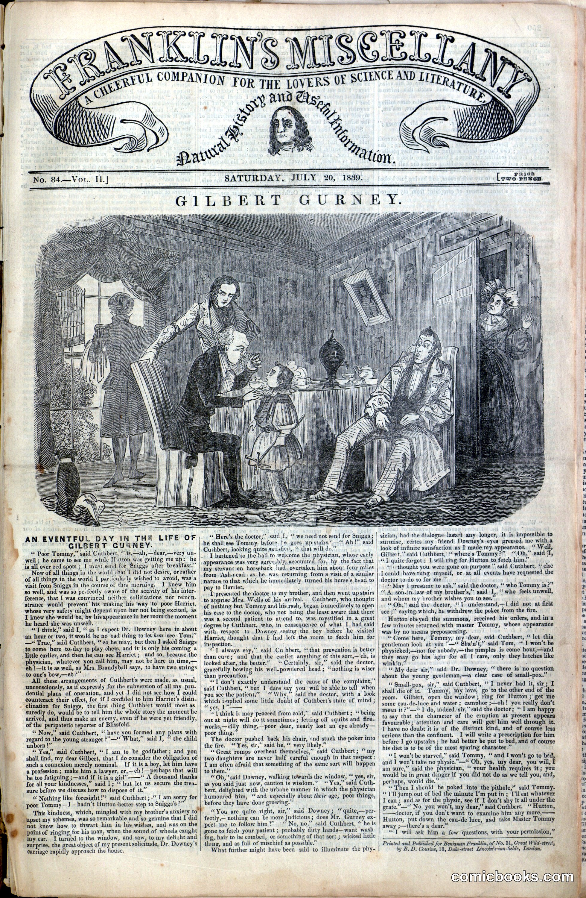 Franklin's Miscellany: Gilbert Gurney