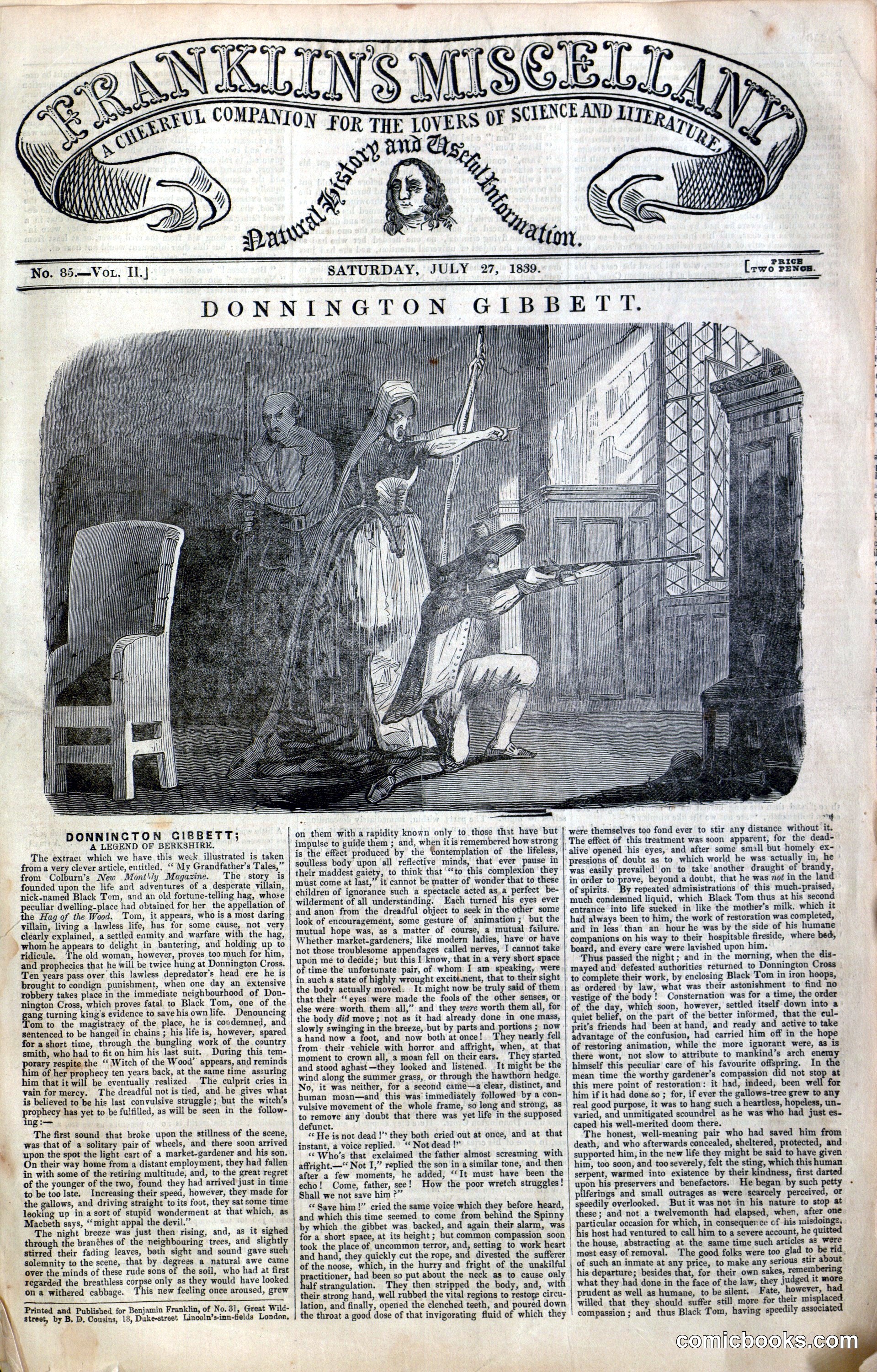 Franklin's Miscellany: Donnington Gibbett