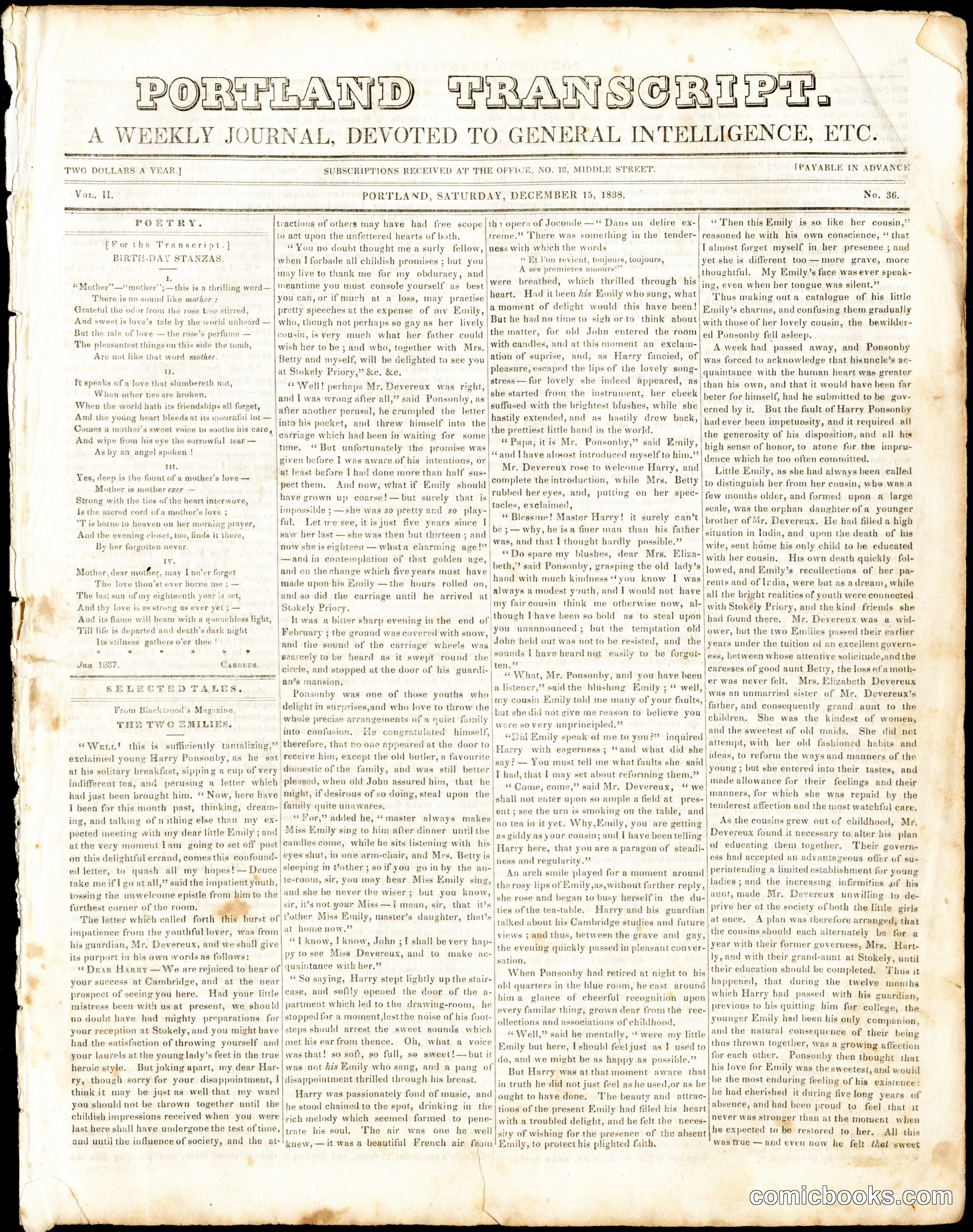 The Portland Transcript