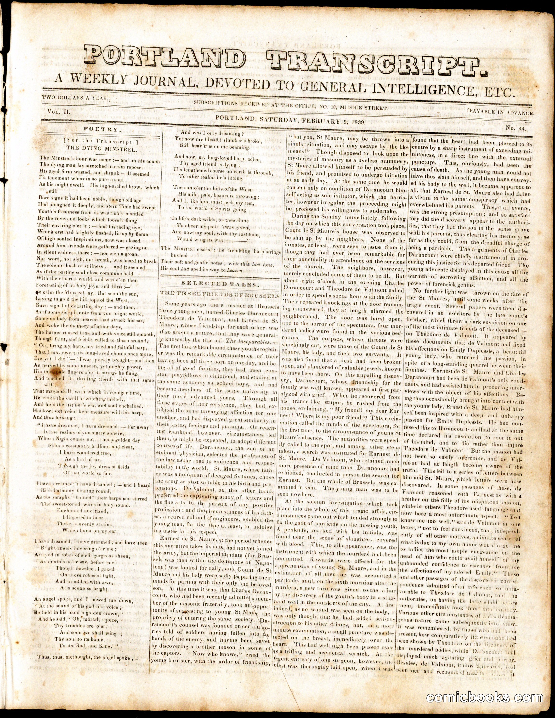 The Portland Transcript