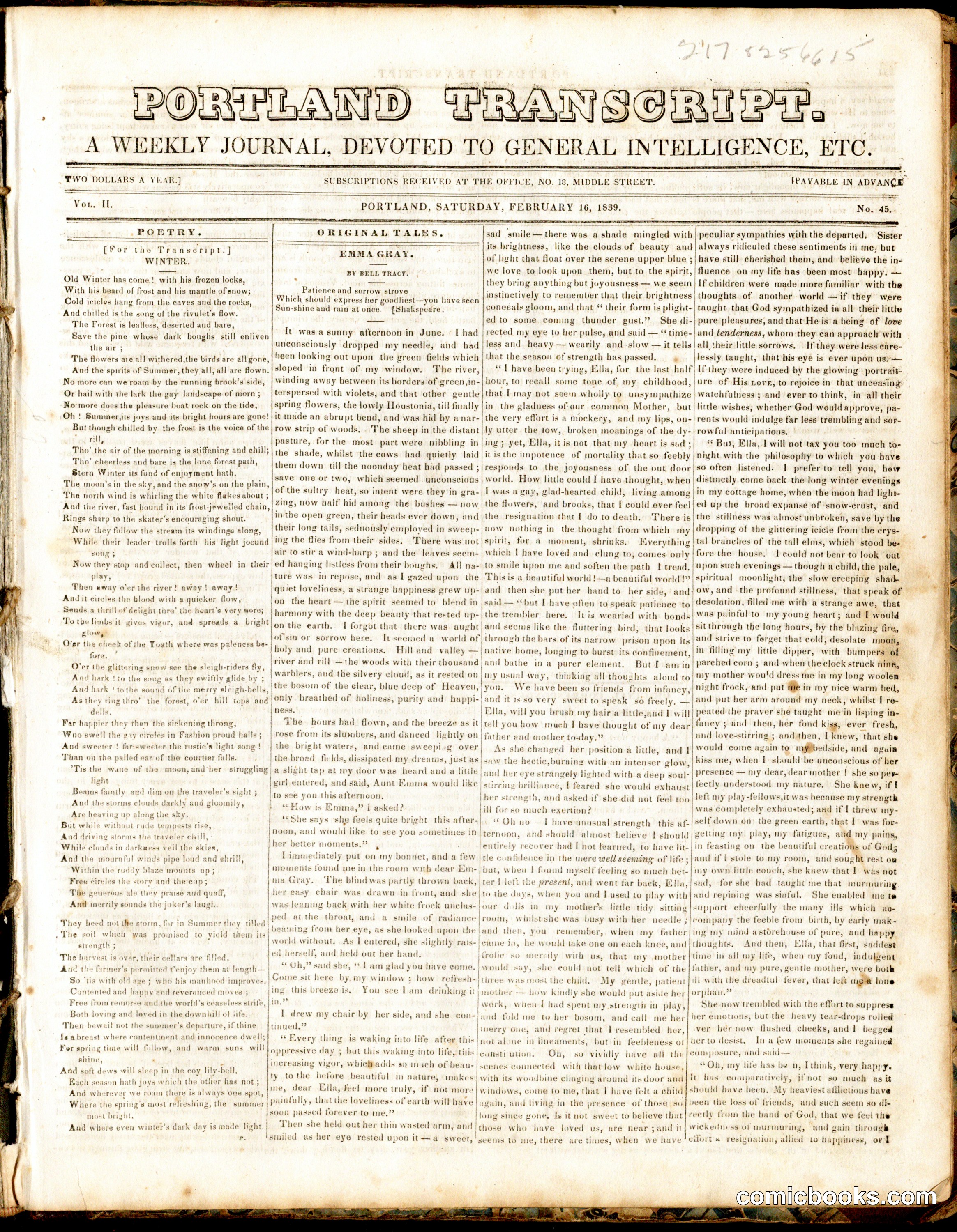 The Portland Transcript