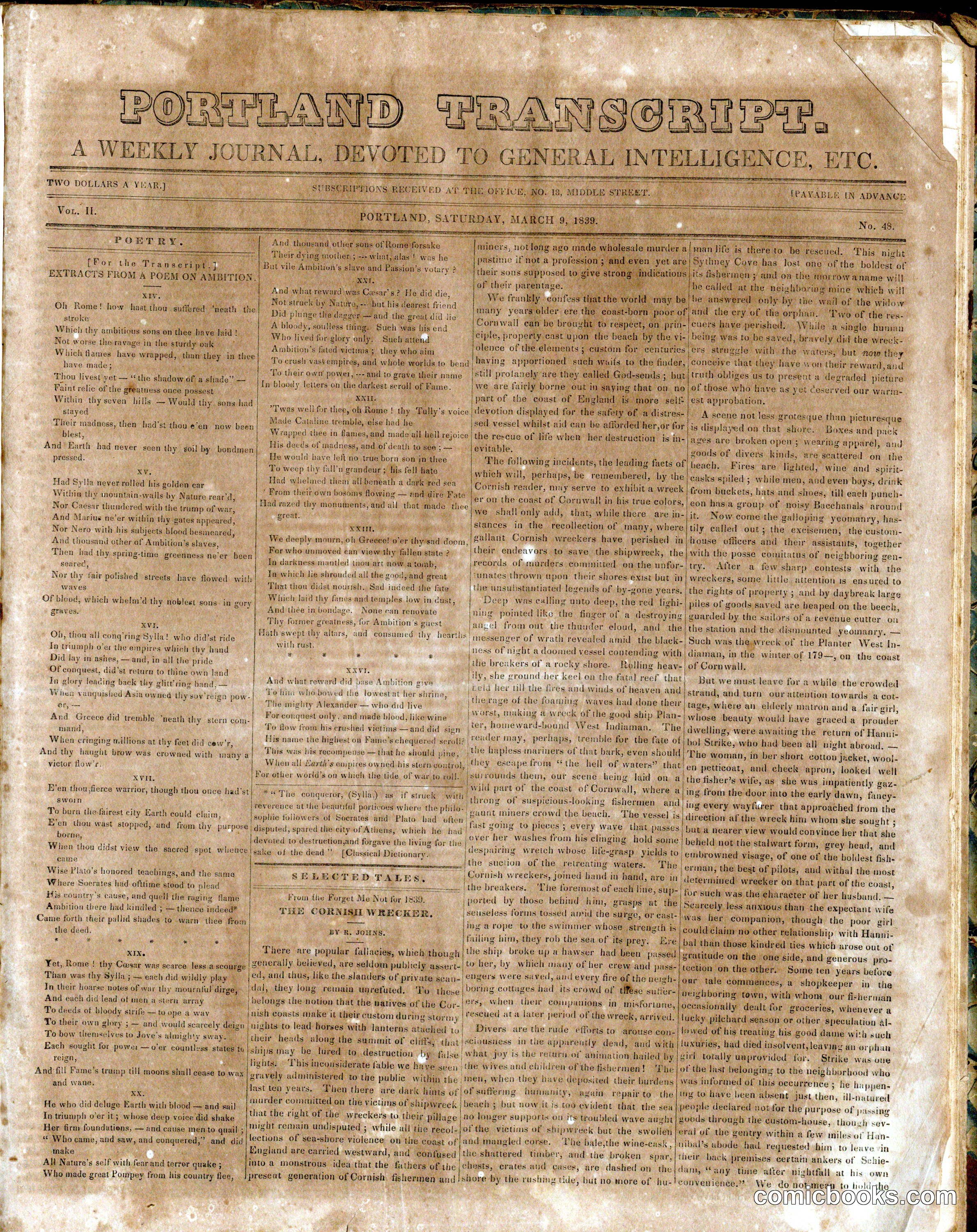 The Portland Transcript