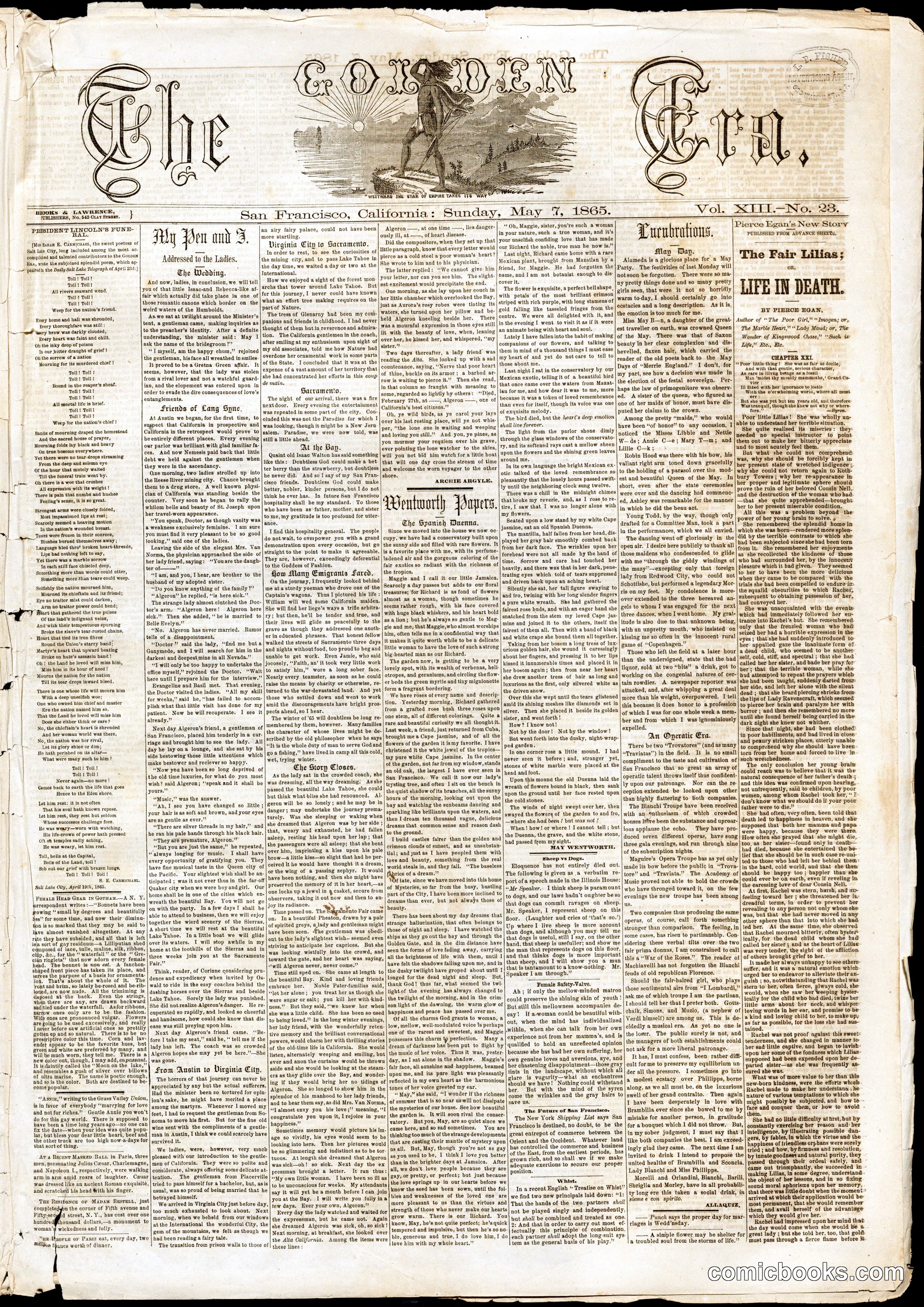 The Golden Era, Vol. XIII, No. 23