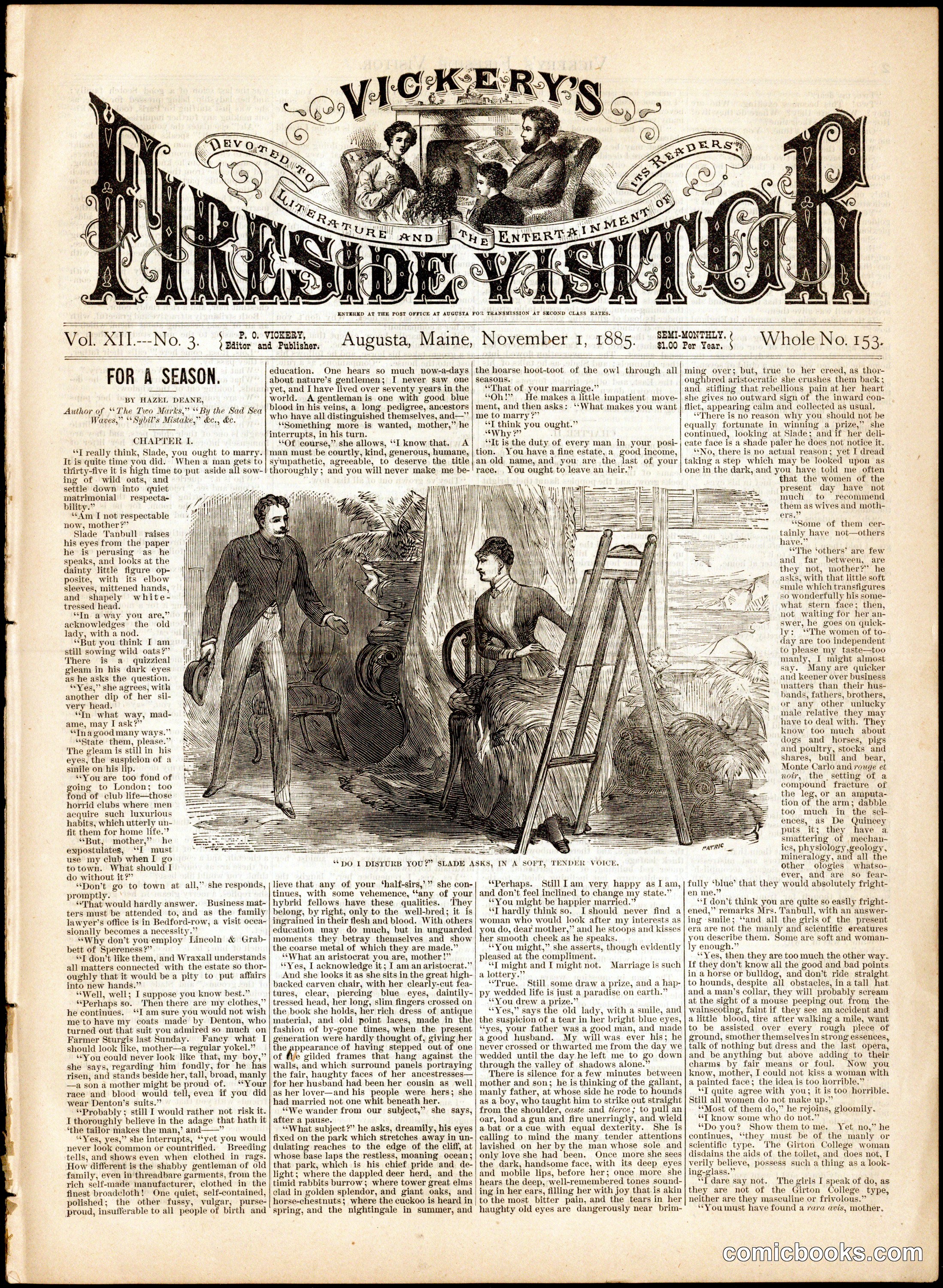 Vickery's Fireside Visitor