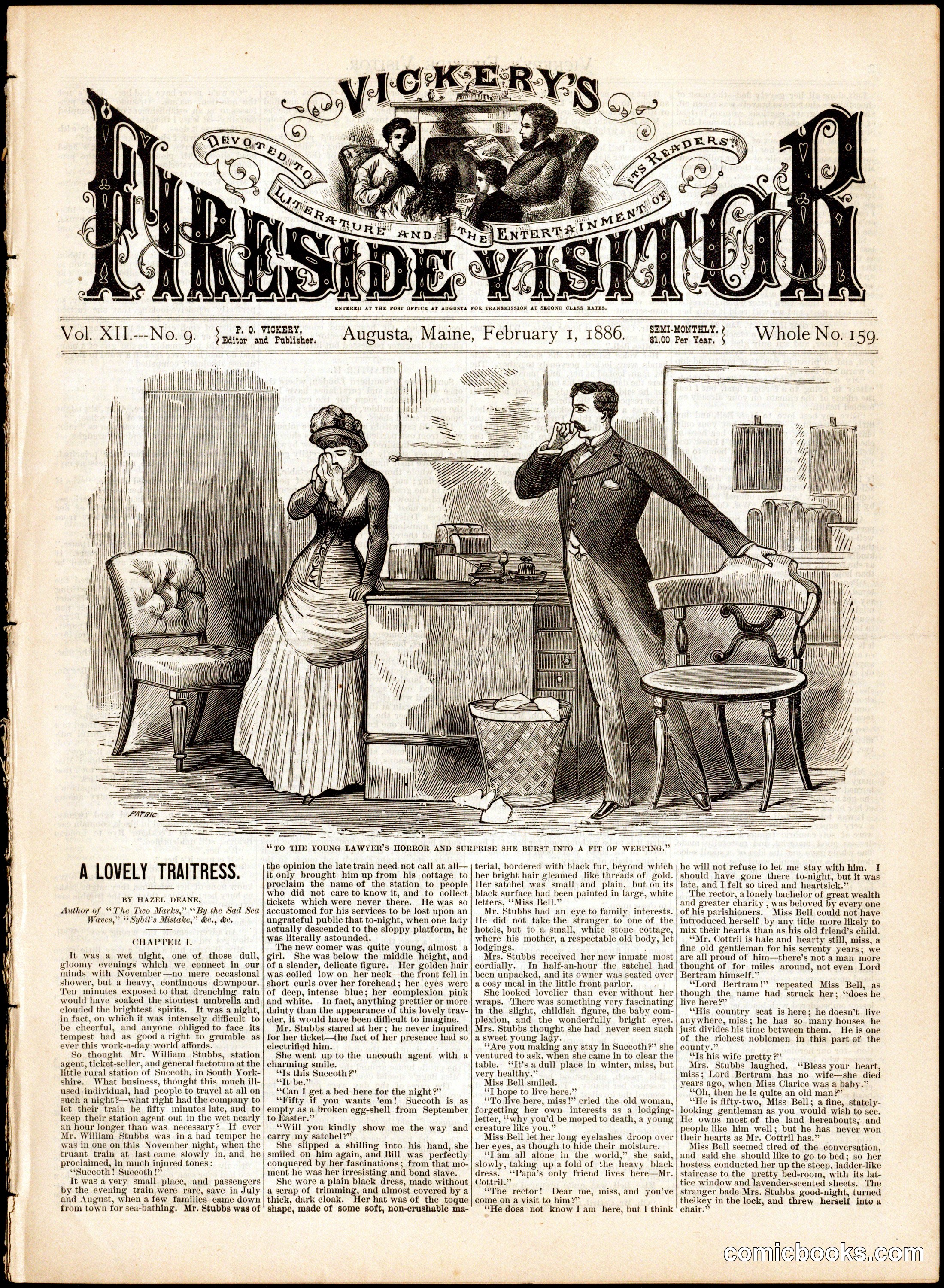 Vickery's Fireside Visitor